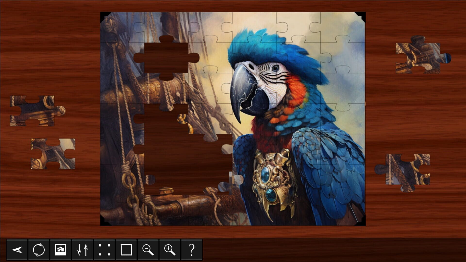 Steampunk Jigsaw Puzzles: Pirate Fleets