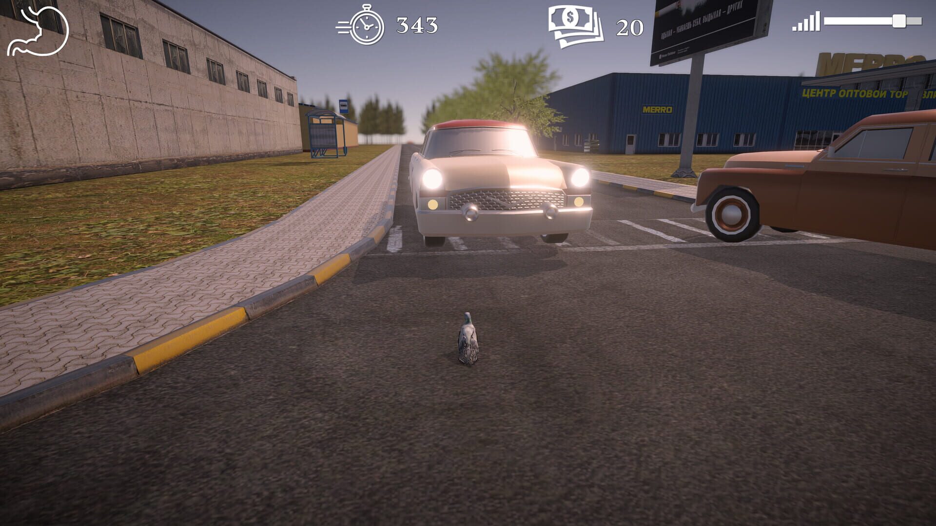 Shitting Pigeon - Screenshot