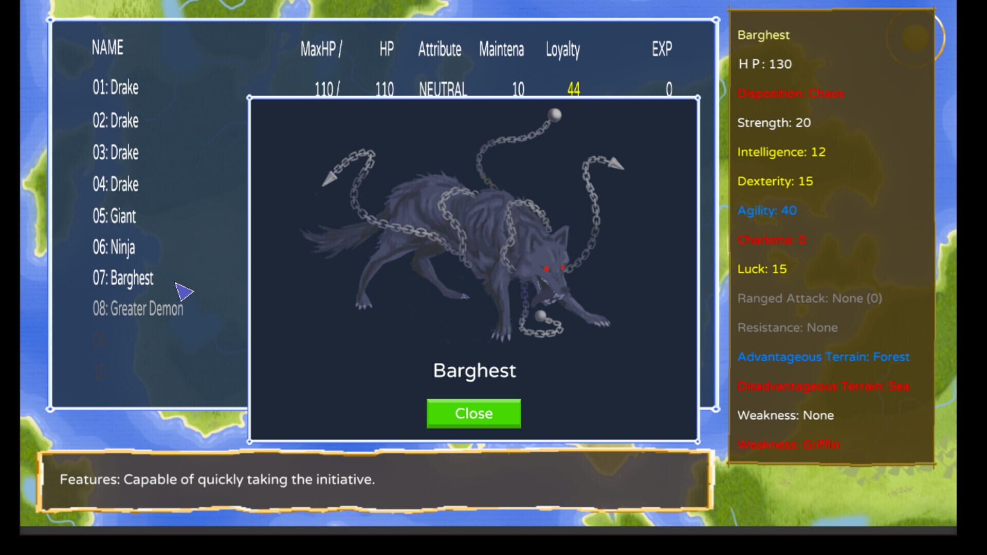 Dragon's Ruler - Screenshot