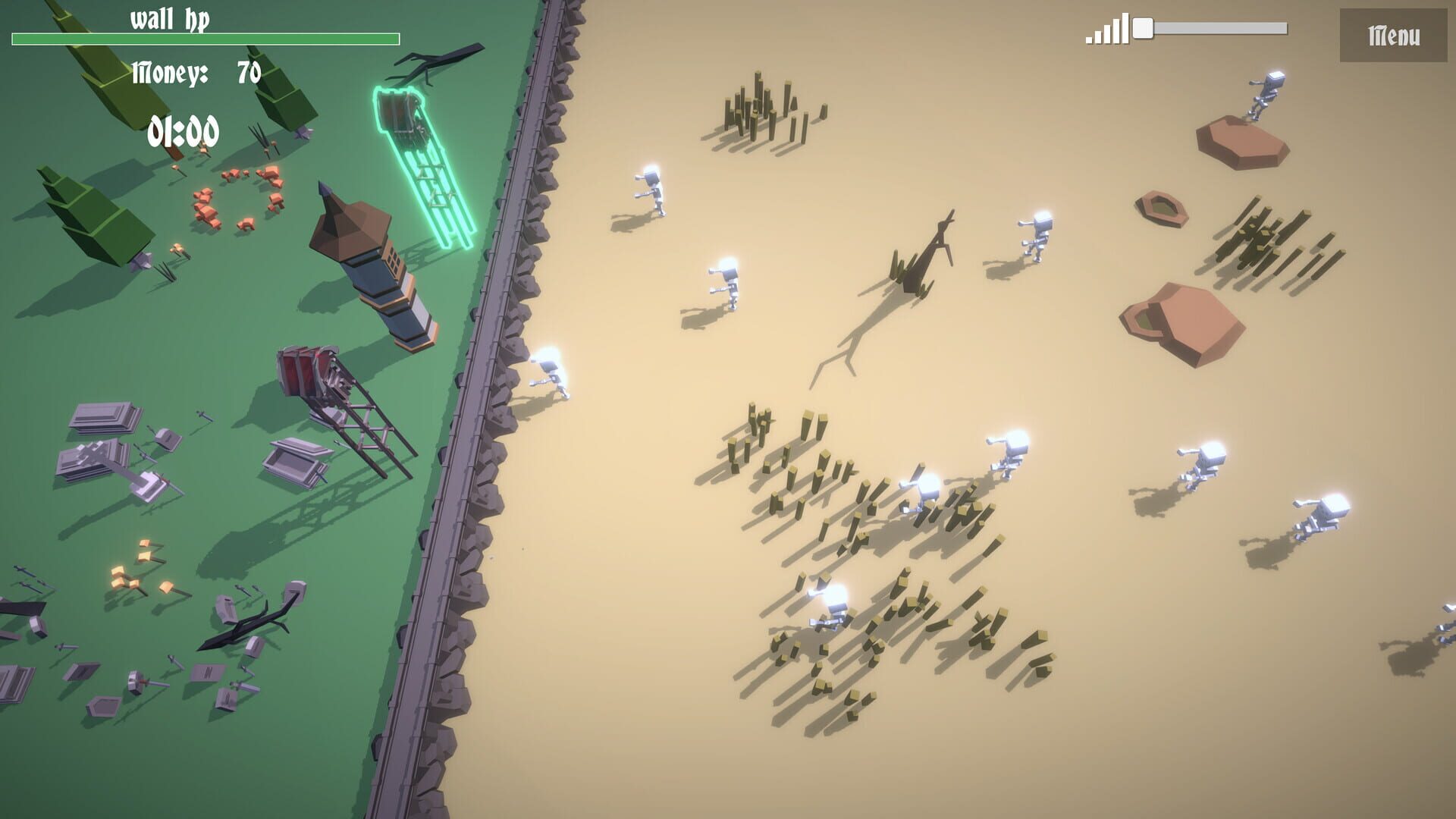 Cemetery Defence - Screenshot