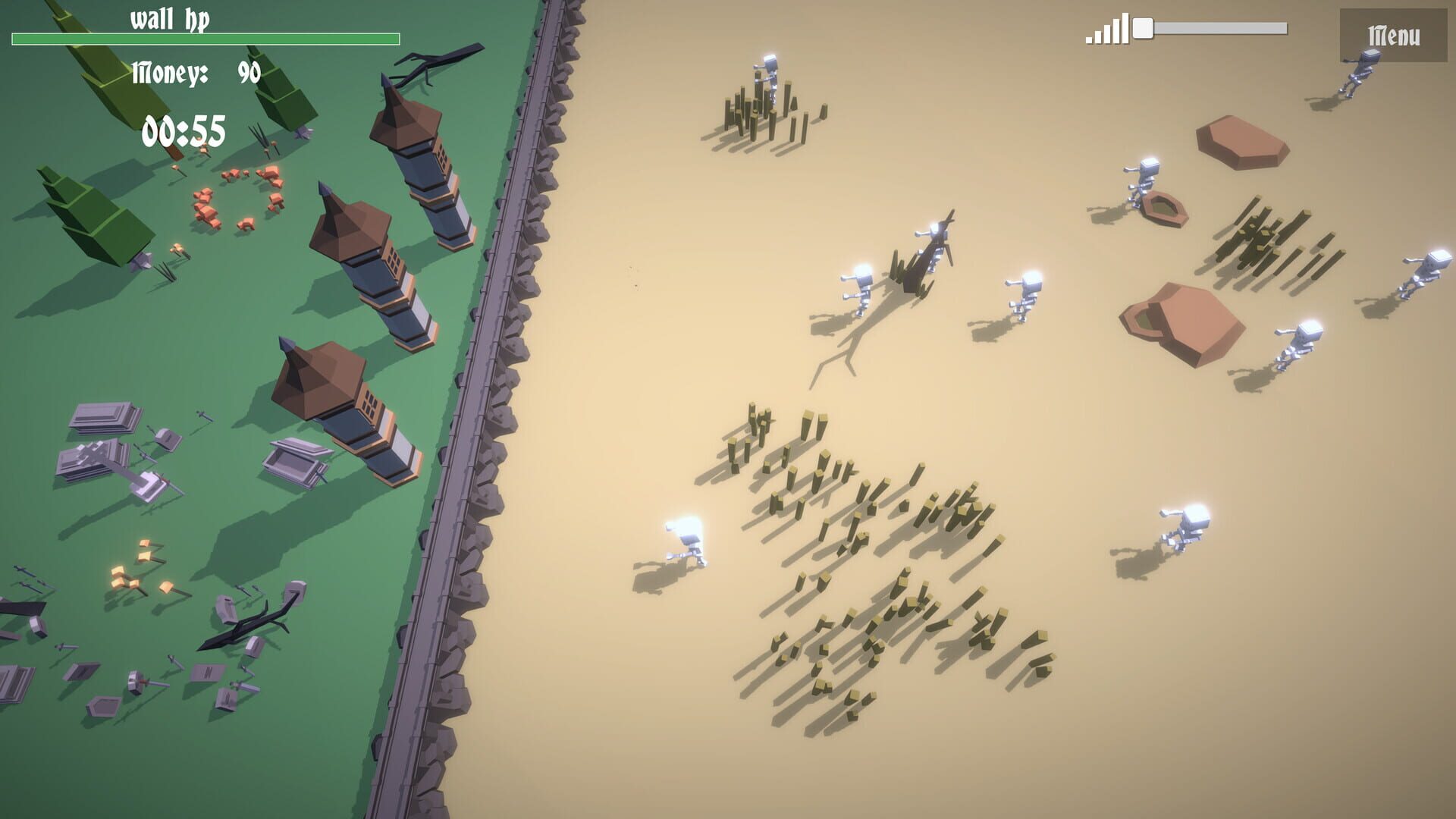 Cemetery Defence - Screenshot