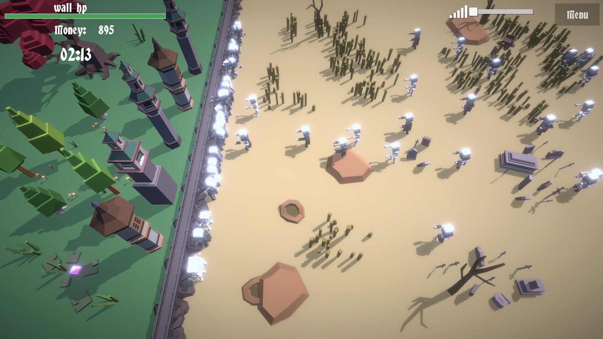 Cemetery Defence - Screenshot