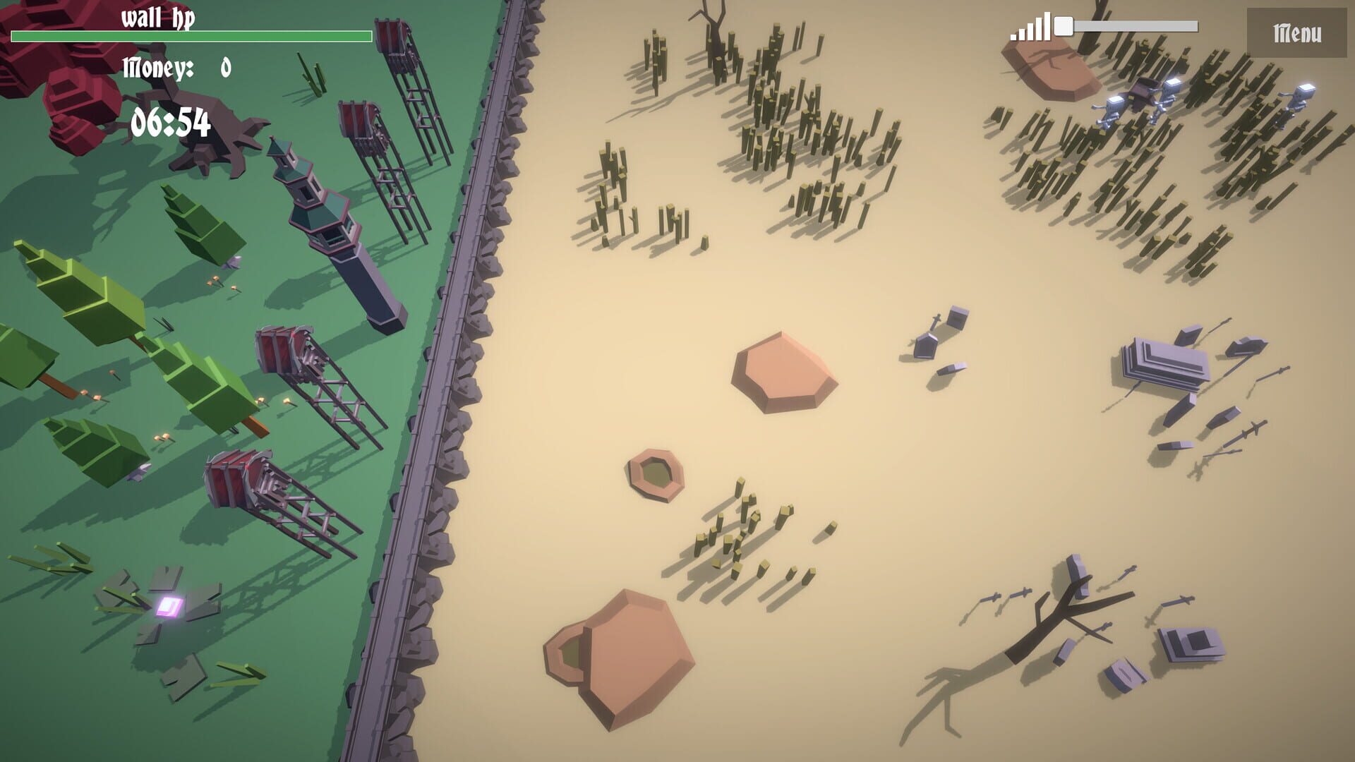Cemetery Defence - Screenshot