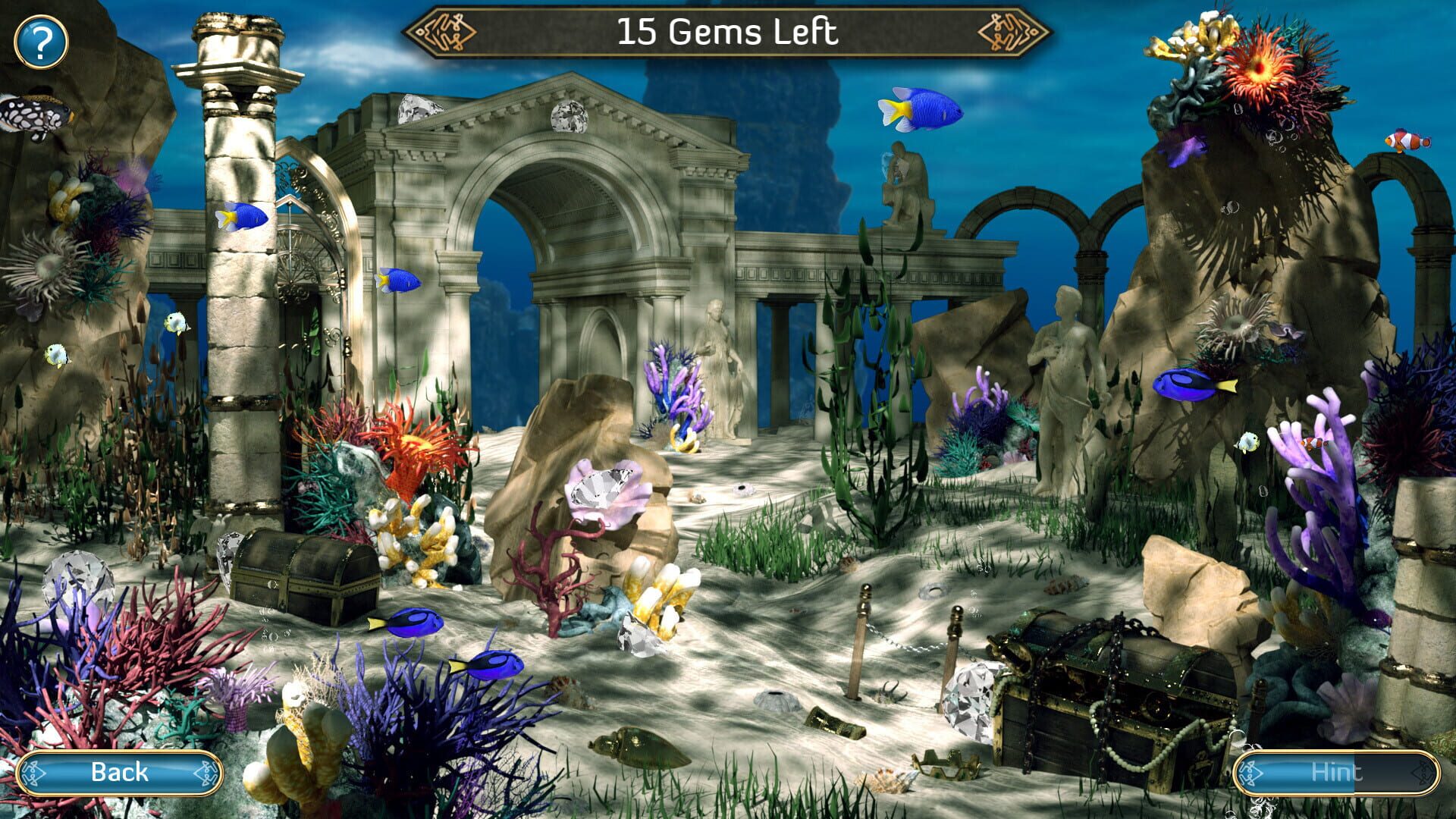 Daydream Mosaics 4: Shades of Blue - Screenshot