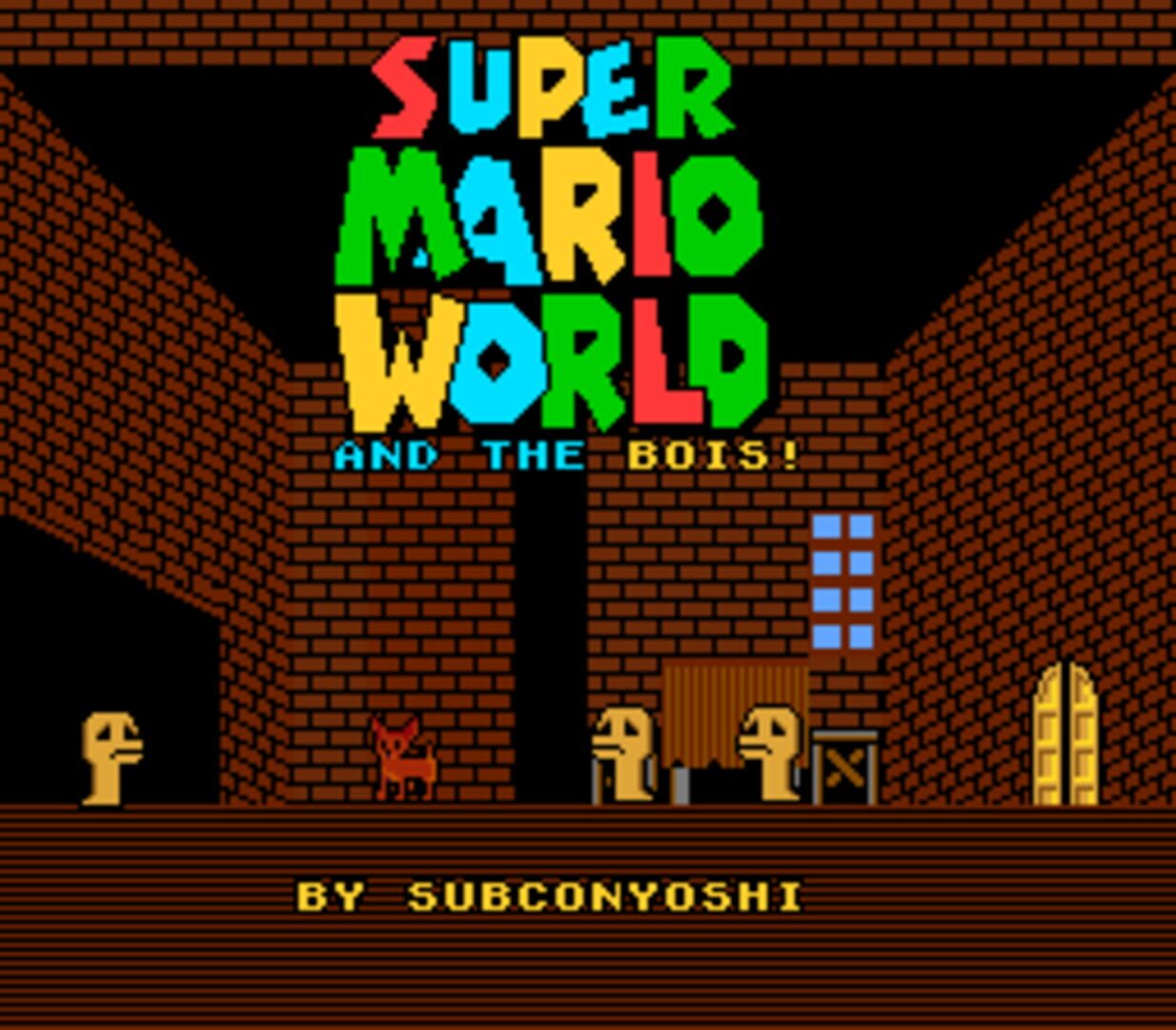 Captura de pantalla - Super Mario World and the Bois!