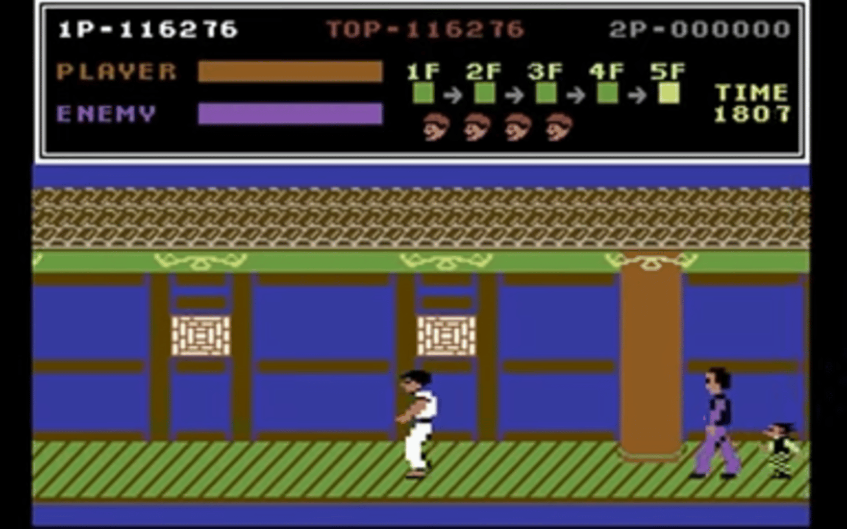 Kung-Fu Master screenshot