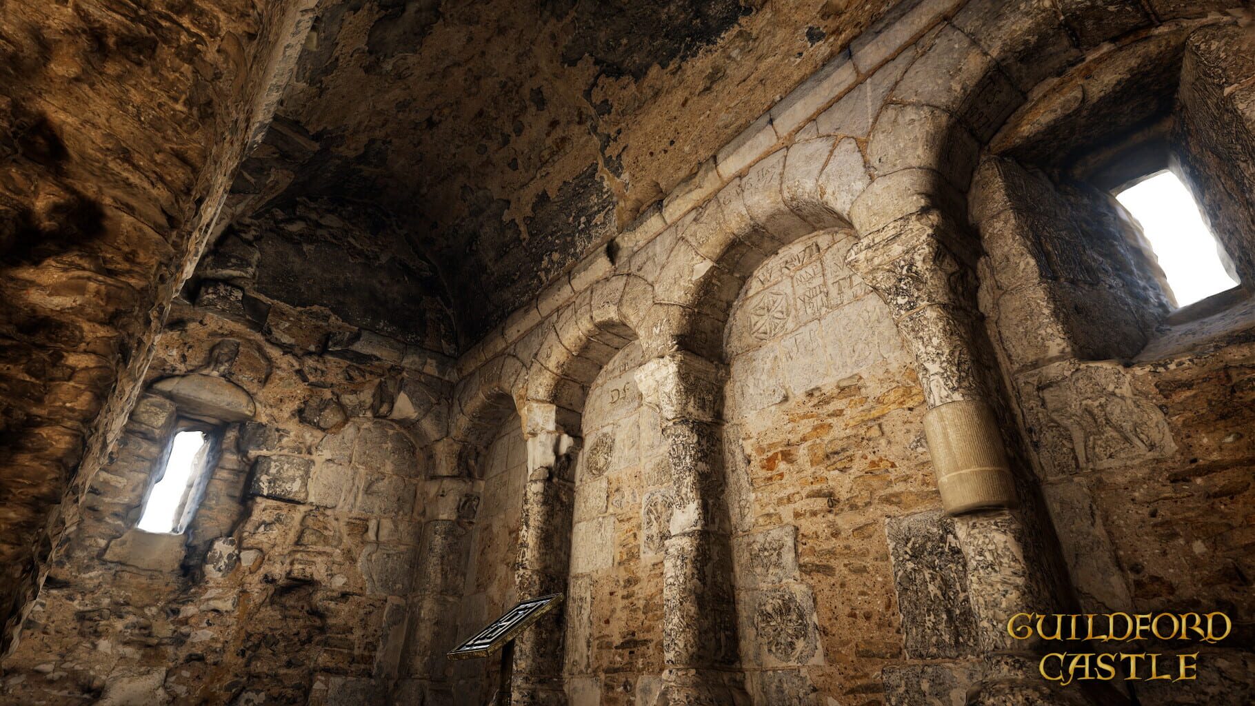 Captura de pantalla - Guildford Castle VR