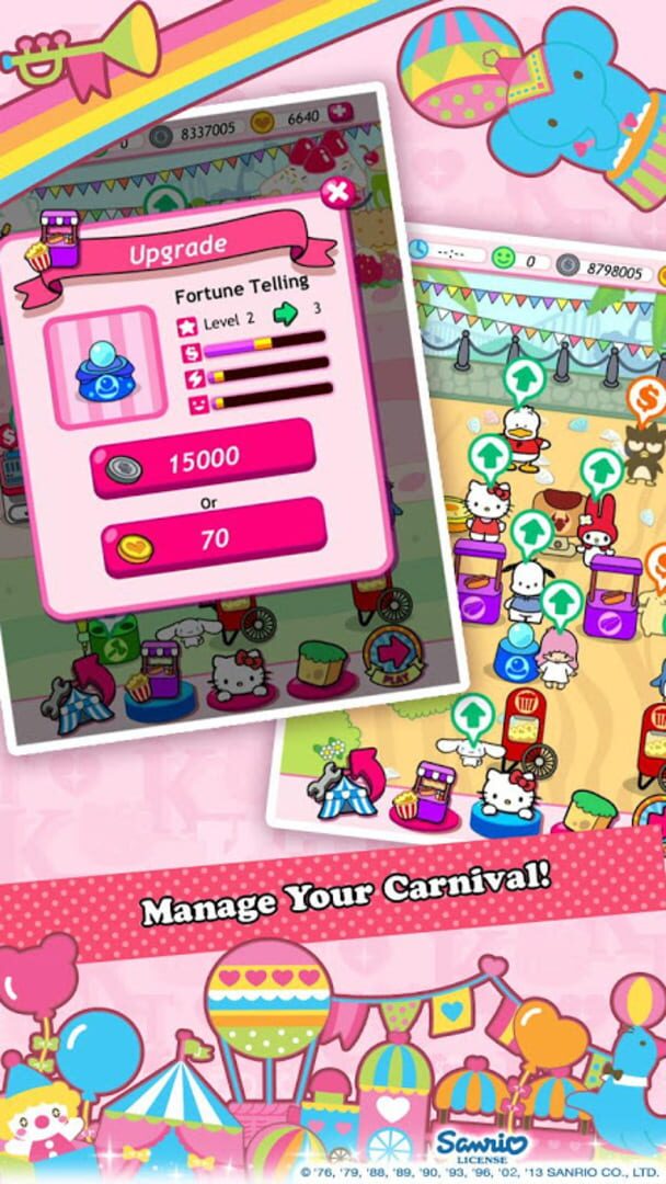 Captura de pantalla - Hello Kitty Carnival