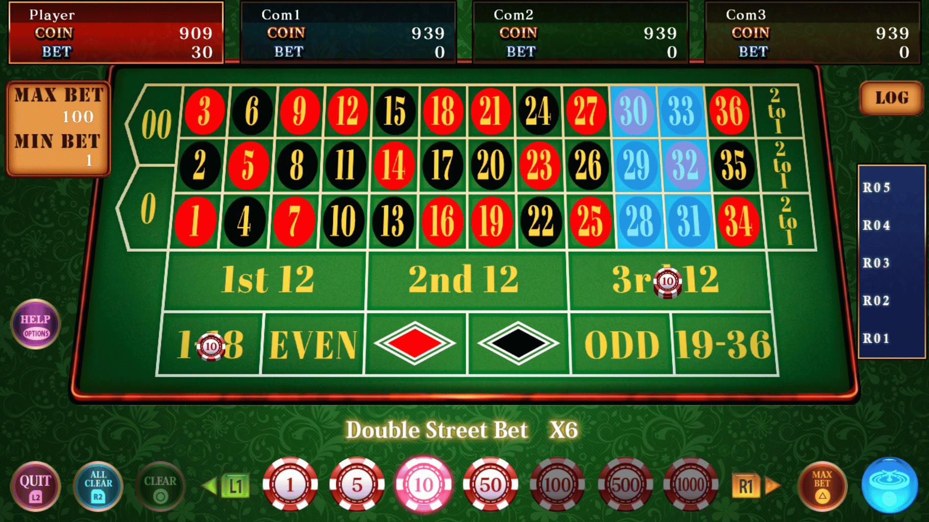 The Casino Collection: Ruleta, Vídeo Póker, Tragaperras, Craps, Baccarat, Five-Card Draw Poker, Texas hold 'em, Blackjack and Page One screenshot