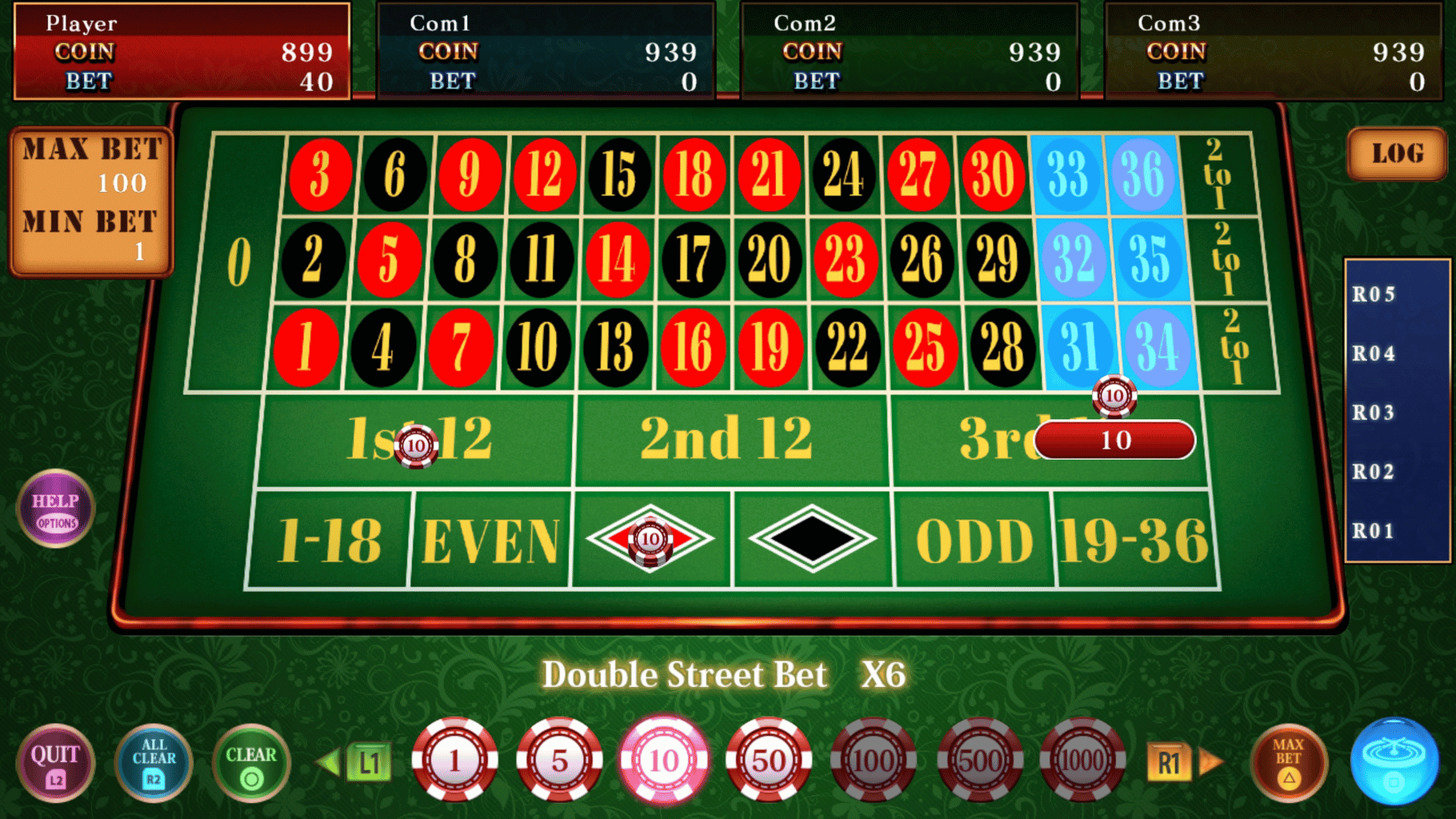 The Casino Collection: Ruleta, Vídeo Póker, Tragaperras, Craps, Baccarat, Five-Card Draw Poker, Texas hold 'em, Blackjack and Page One screenshot