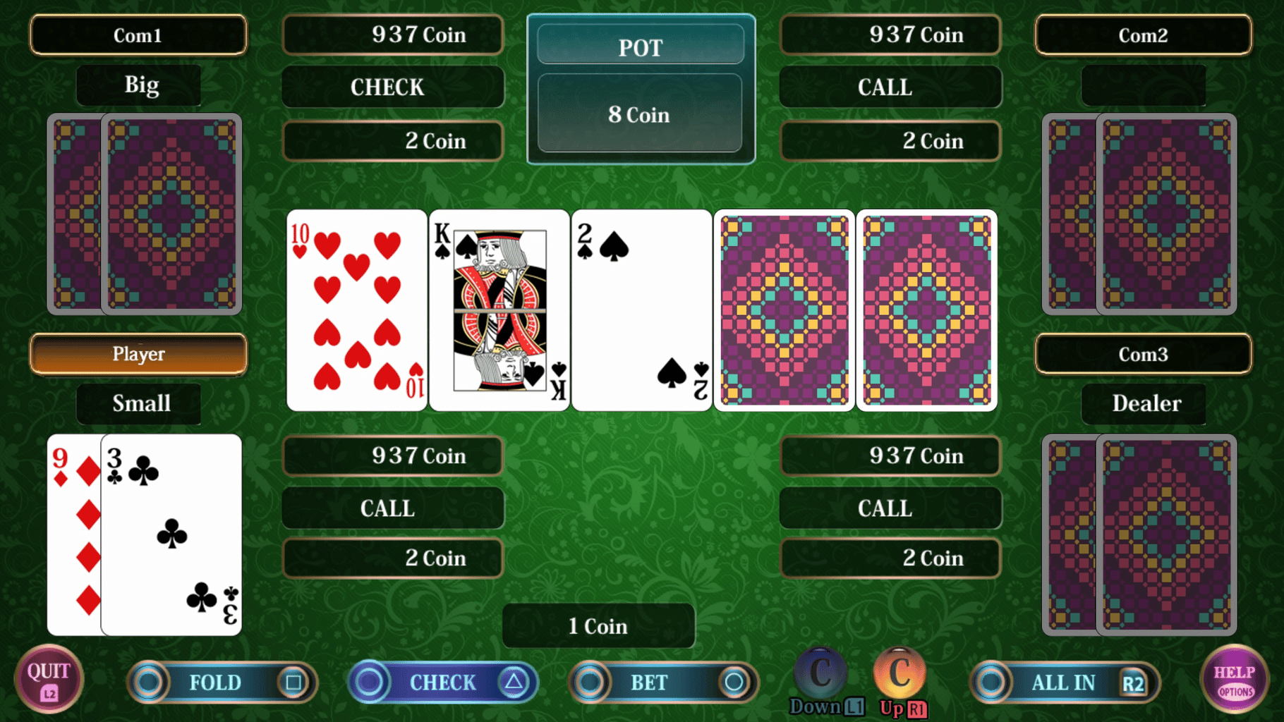 The Casino Collection: Ruleta, Vídeo Póker, Tragaperras, Craps, Baccarat, Five-Card Draw Poker, Texas hold 'em, Blackjack and Page One screenshot