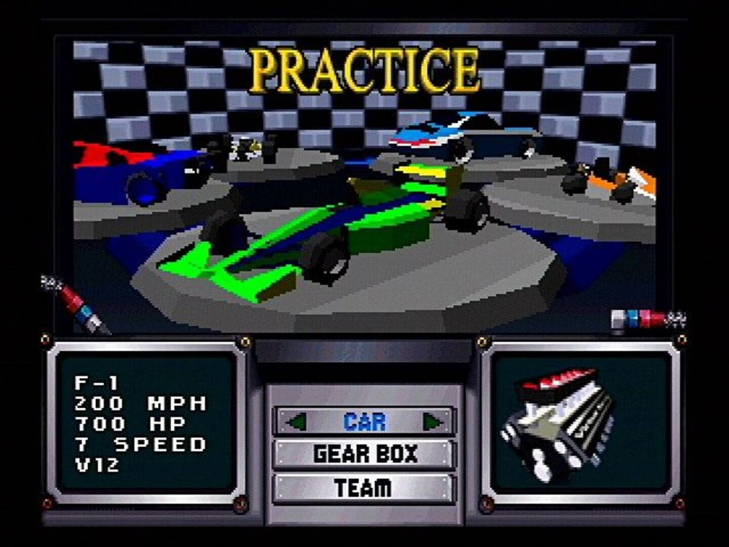 Captura de pantalla - V.R. Virtua Racing