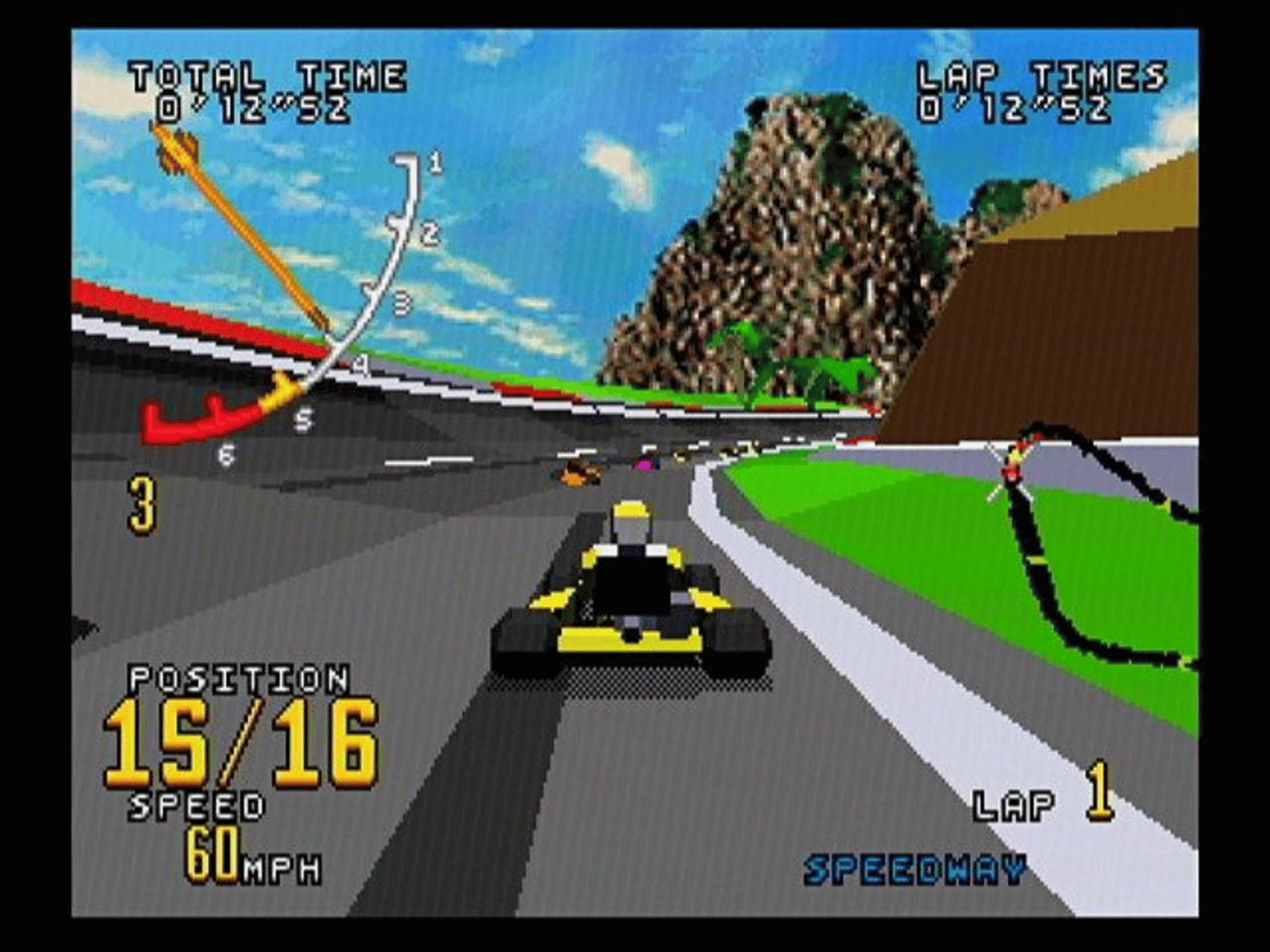 V.R. Virtua Racing screenshot