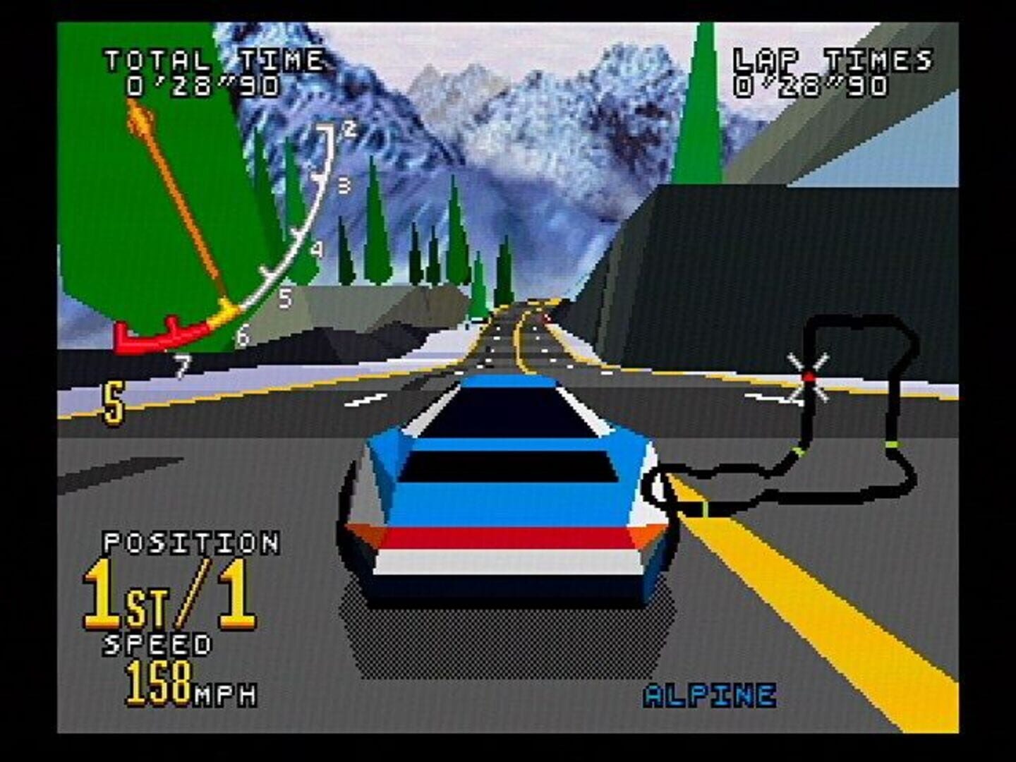 Captura de pantalla - V.R. Virtua Racing