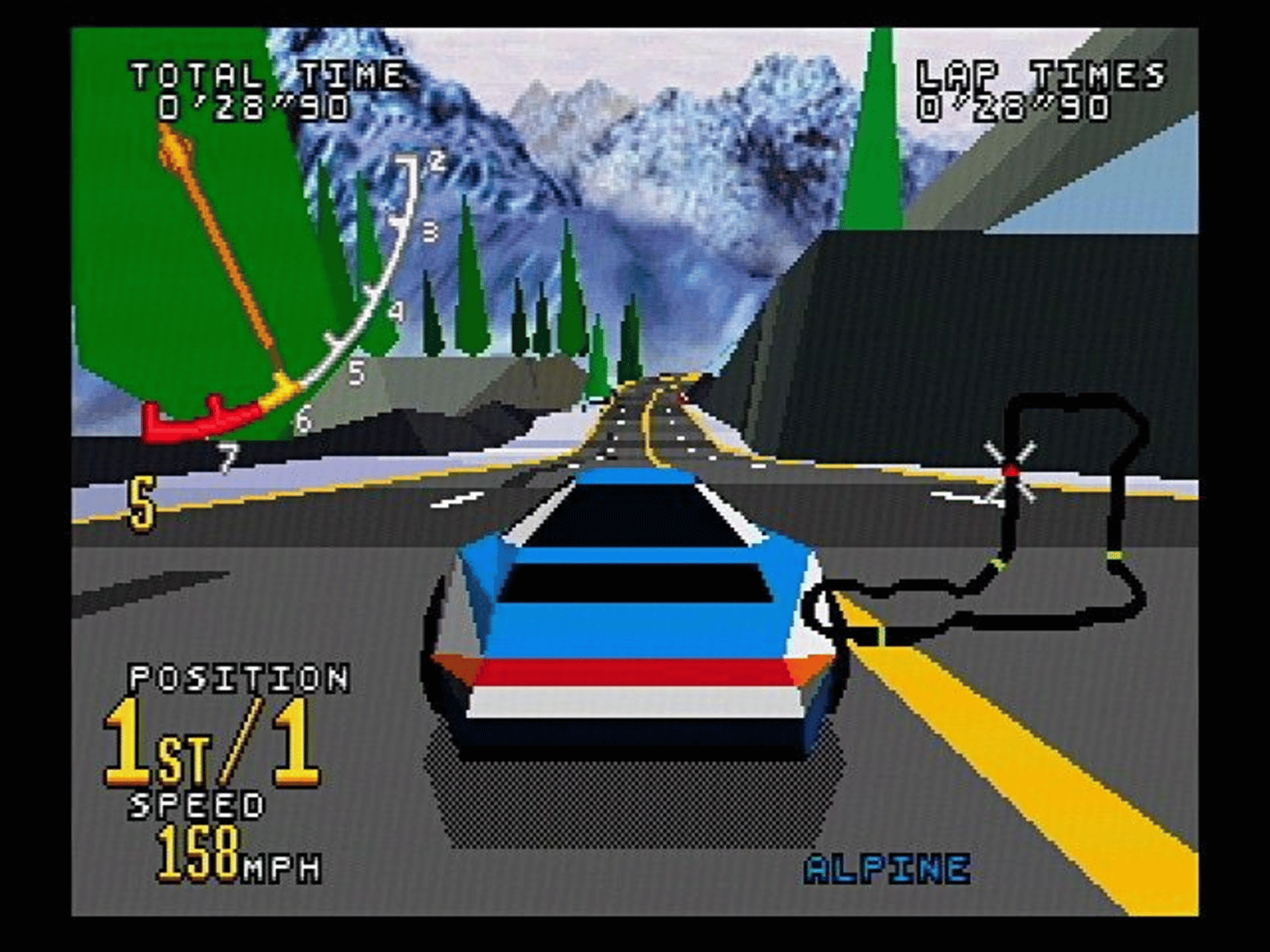 V.R. Virtua Racing screenshot