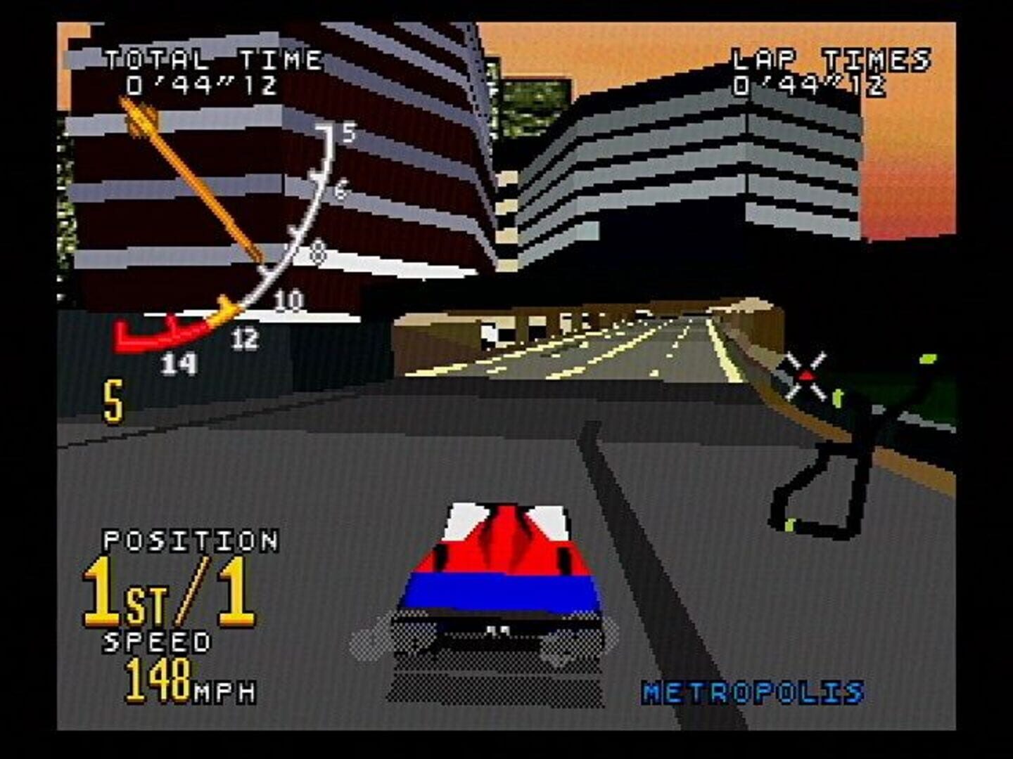 Captura de pantalla - V.R. Virtua Racing