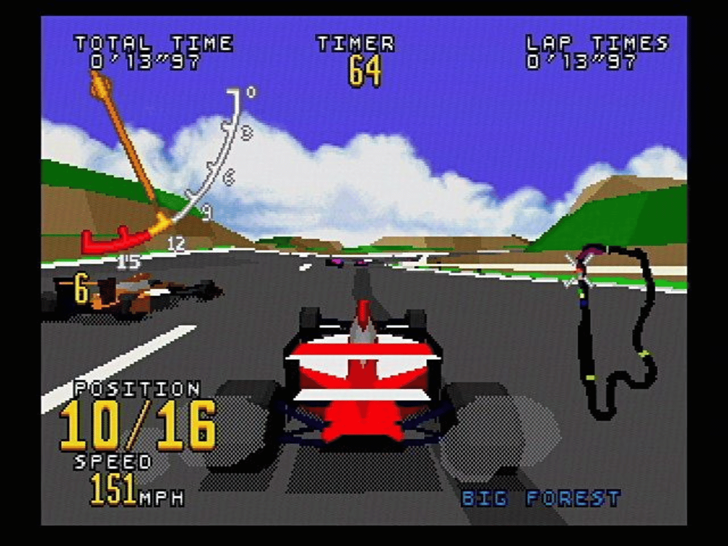 V.R. Virtua Racing screenshot