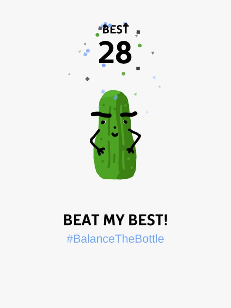 Balance the Bottle - Screenshot