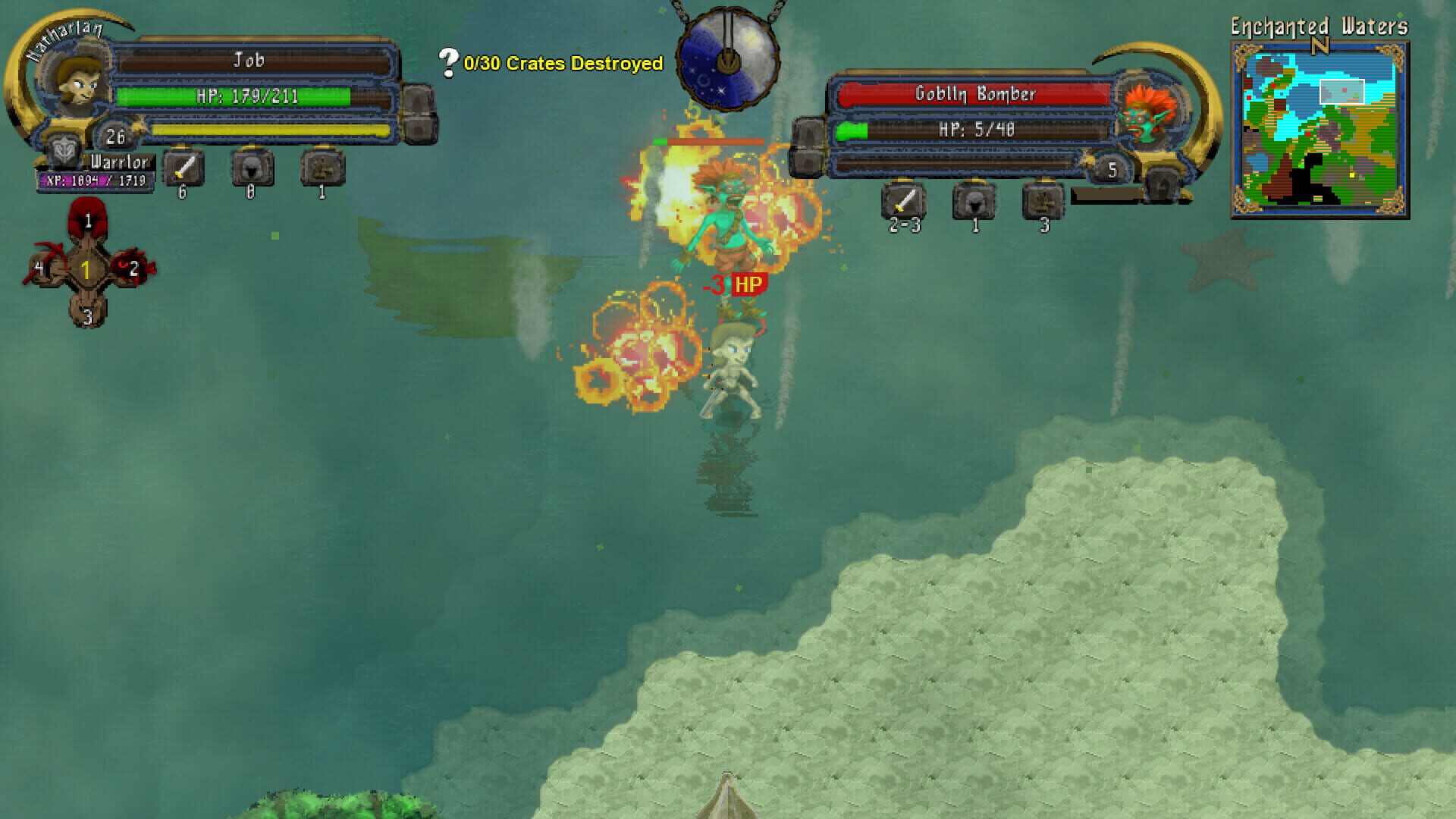 Swords & Crystals - Screenshot