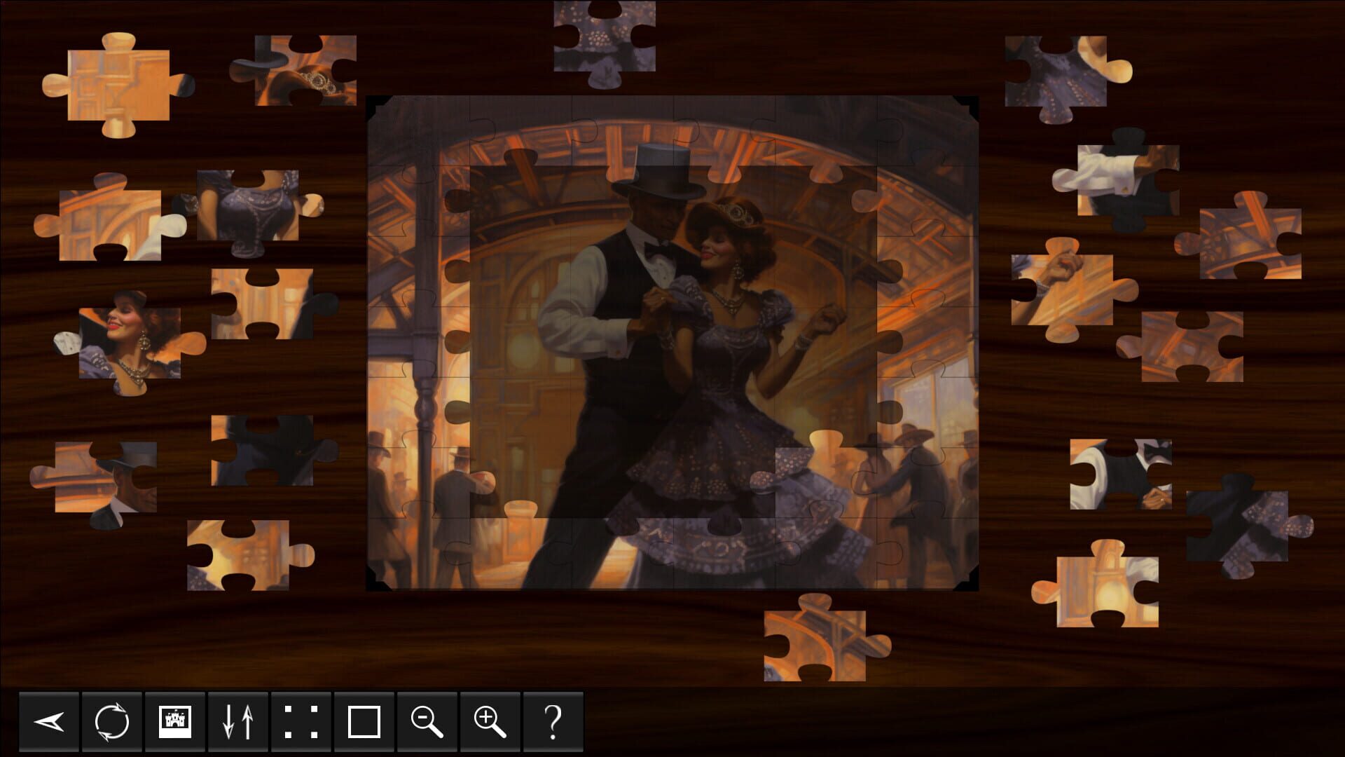 Steampunk Jigsaw Puzzles: Boomtown USA