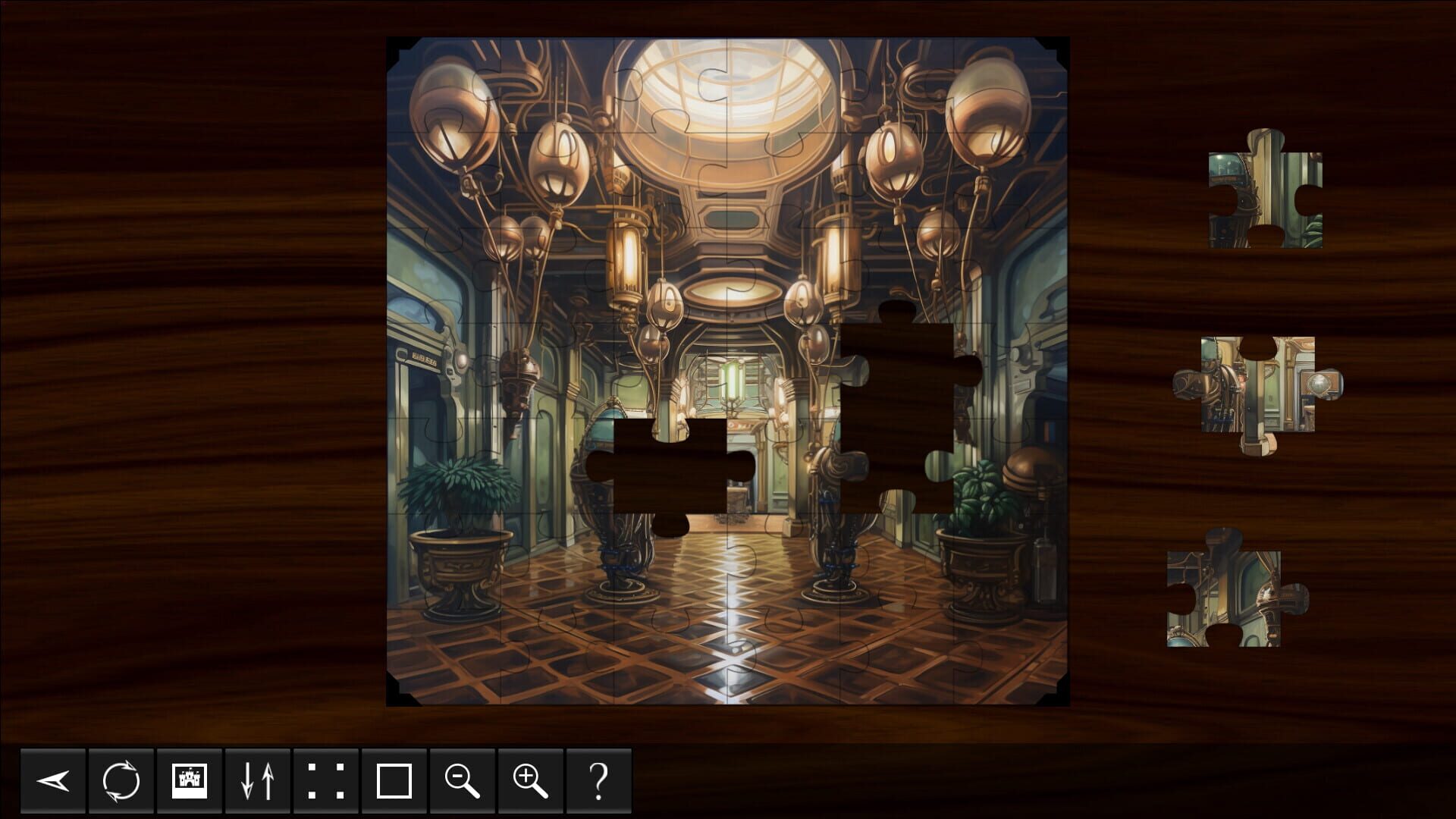 Steampunk Jigsaw Puzzles: Boomtown USA