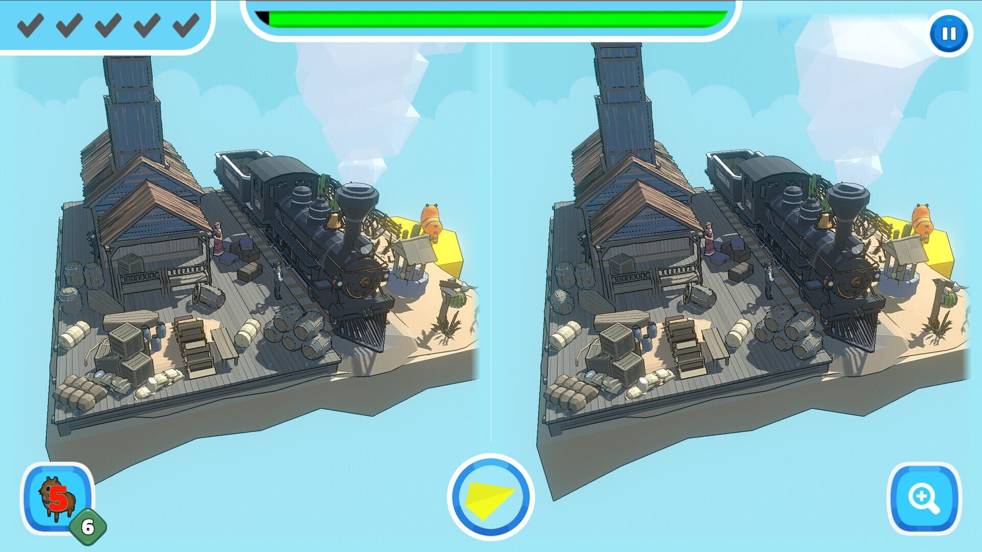 Spot the Diff 3D - Screenshot