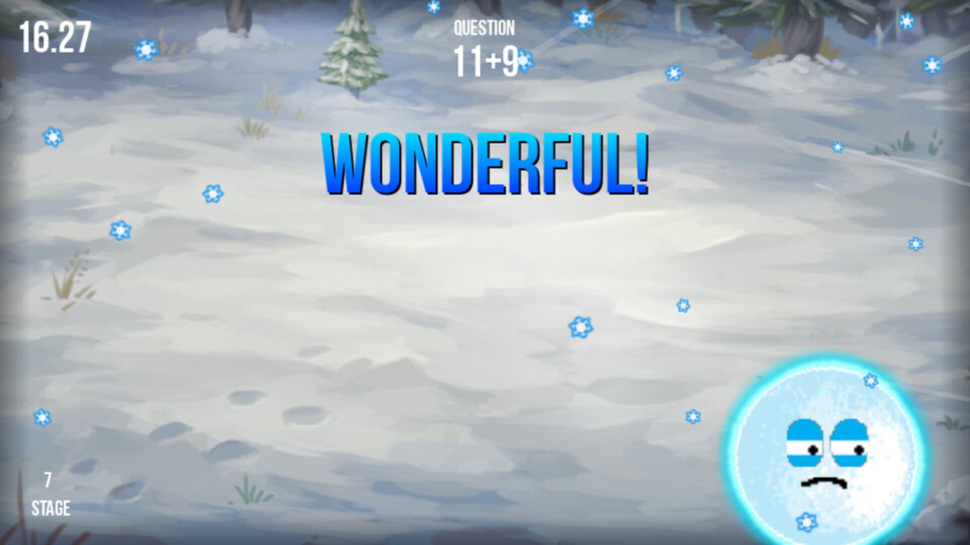 Snow Question - Screenshot