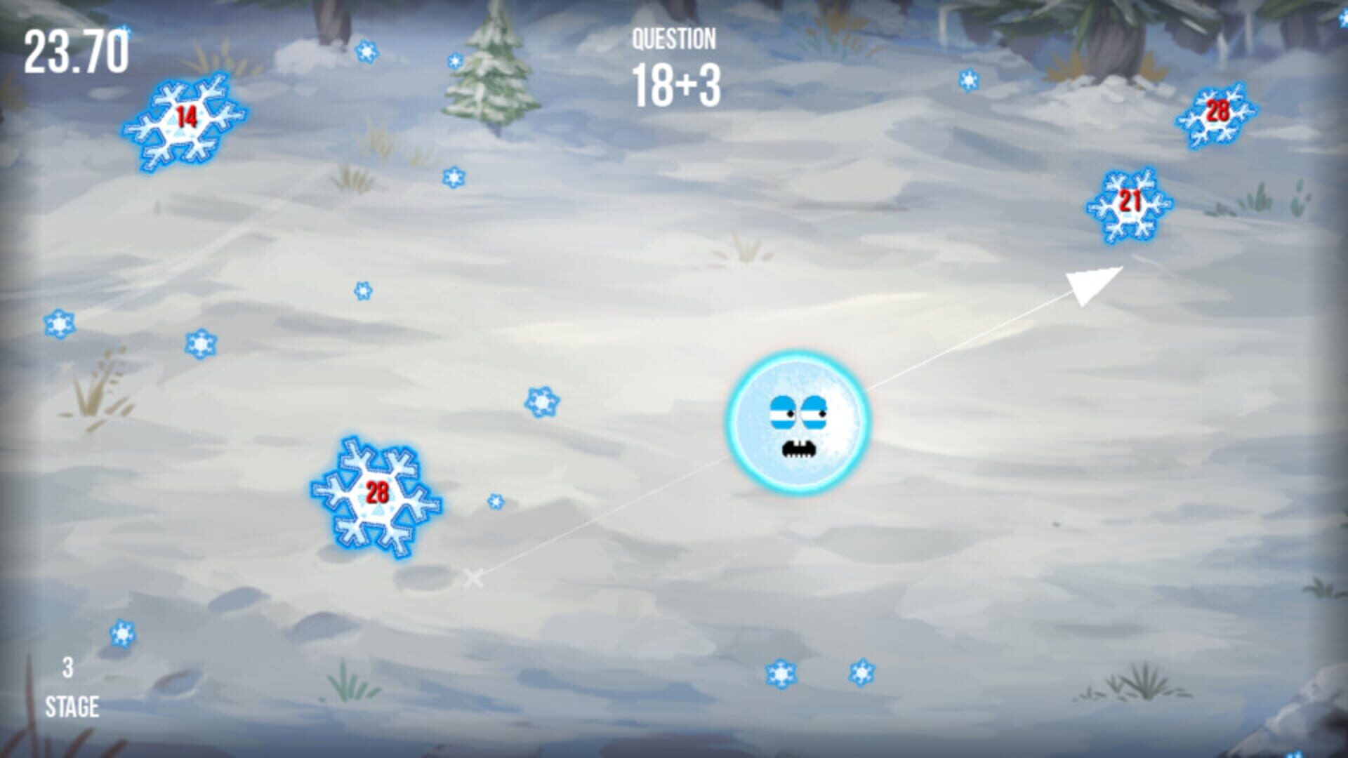 Snow Question - Screenshot