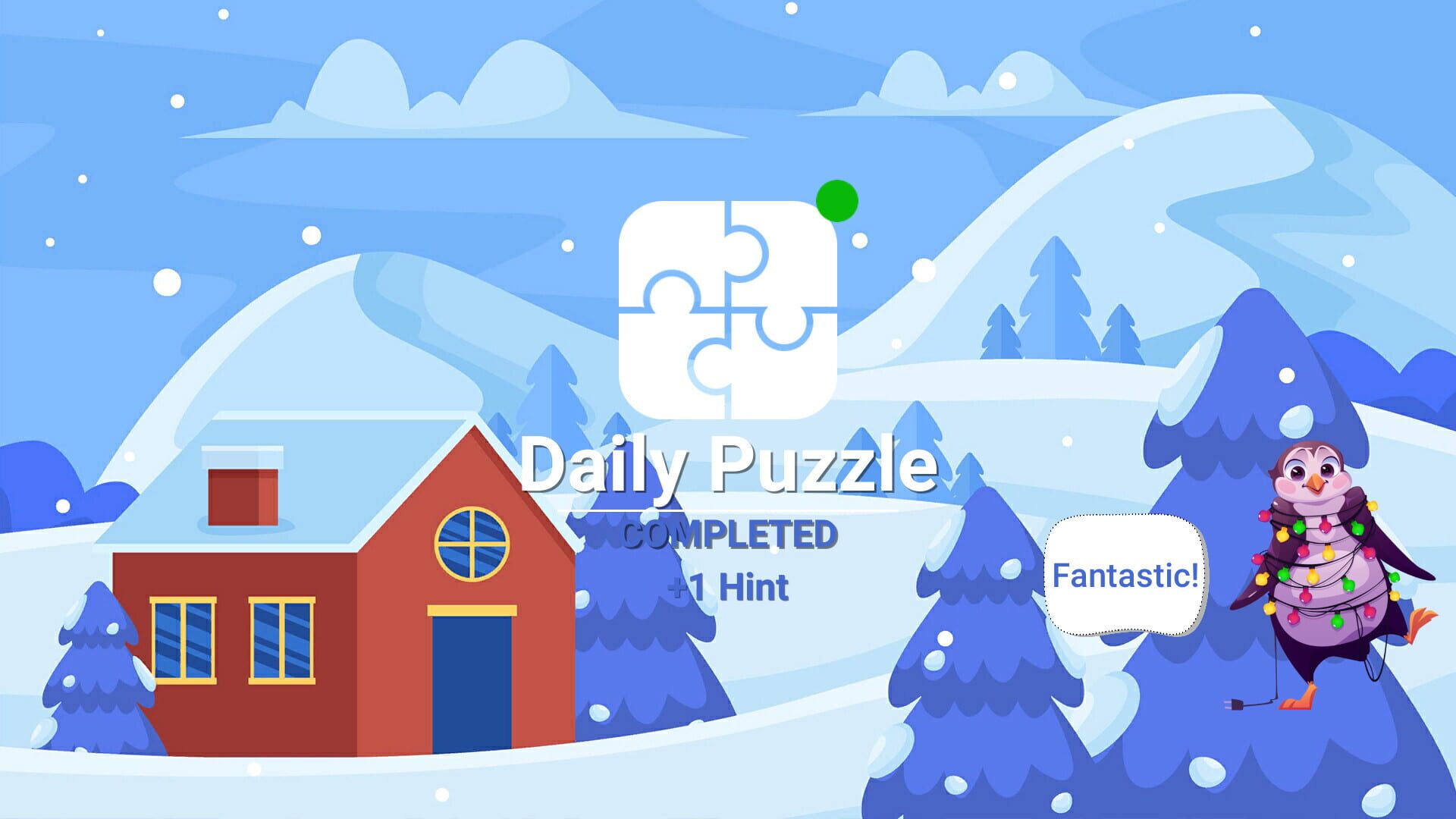 Square Word: Hello Winter! - Screenshot