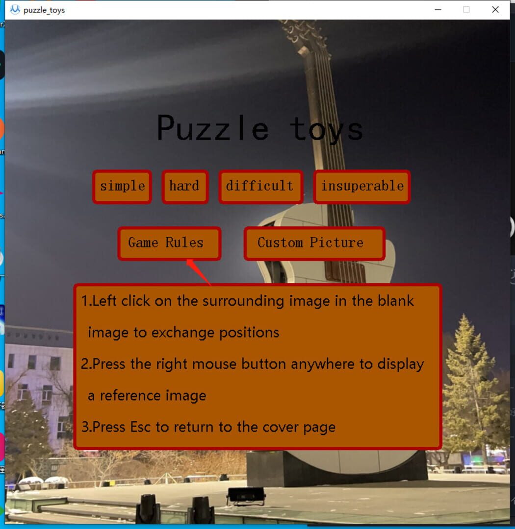 Puzzle toys - Screenshot