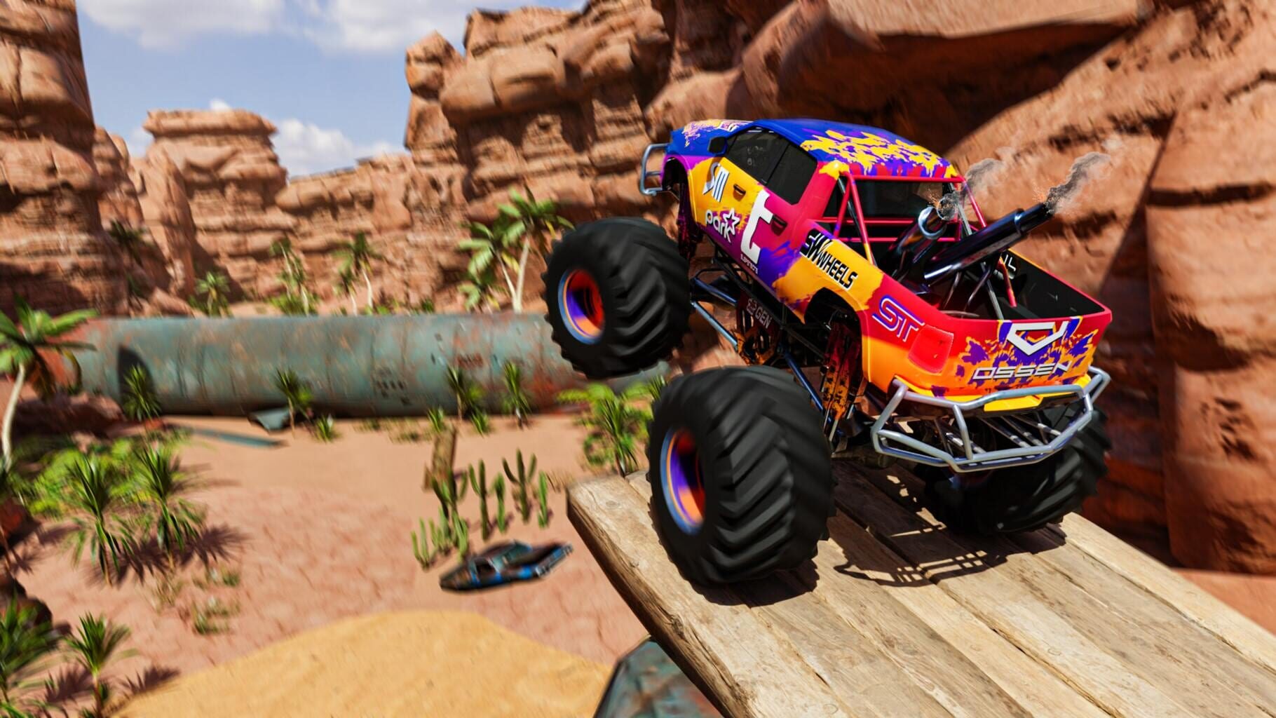 Truckzilla: Monster Truck Mega Ramp Mania screenshot