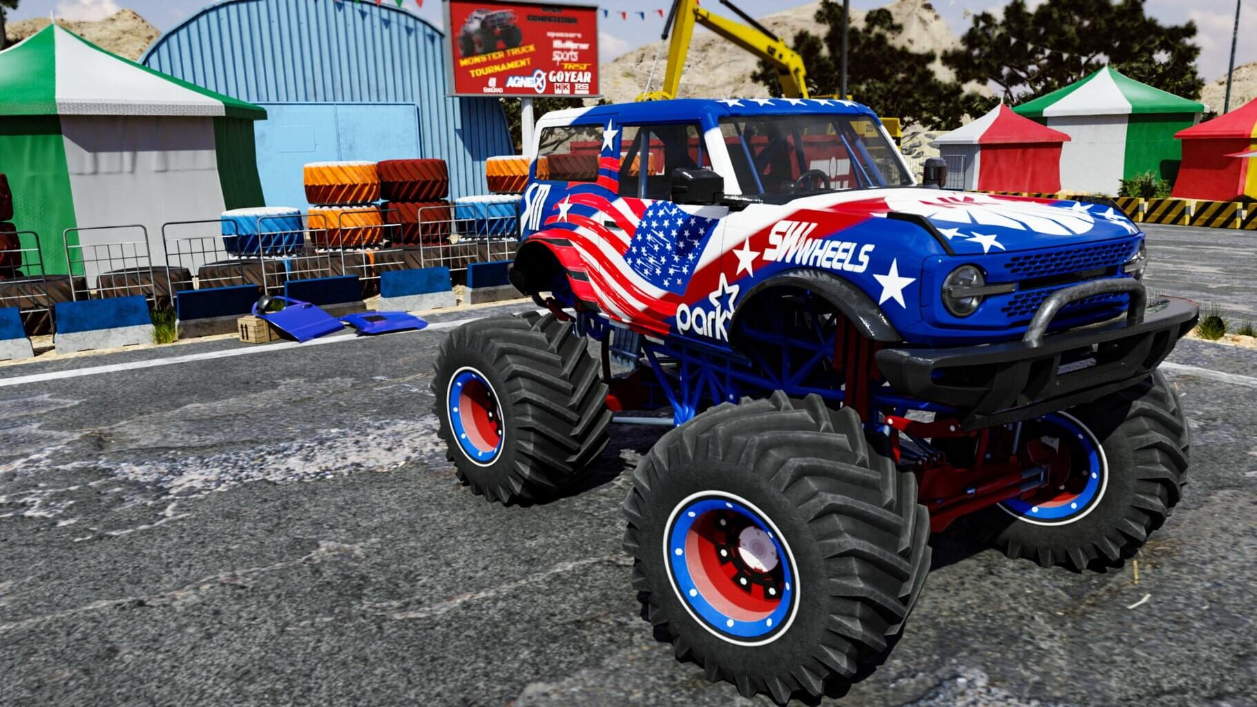 Truckzilla: Monster Truck Mega Ramp Mania screenshot