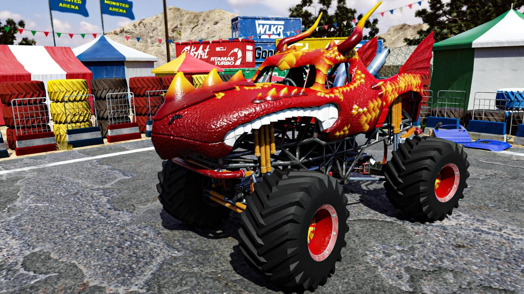 Truckzilla: Monster Truck Mega Ramp Mania screenshot