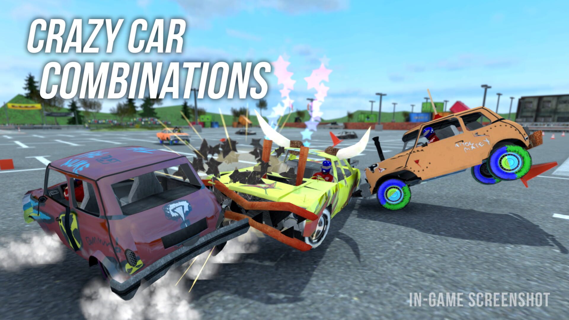 Demolition Derby Multiplayer - Screenshot