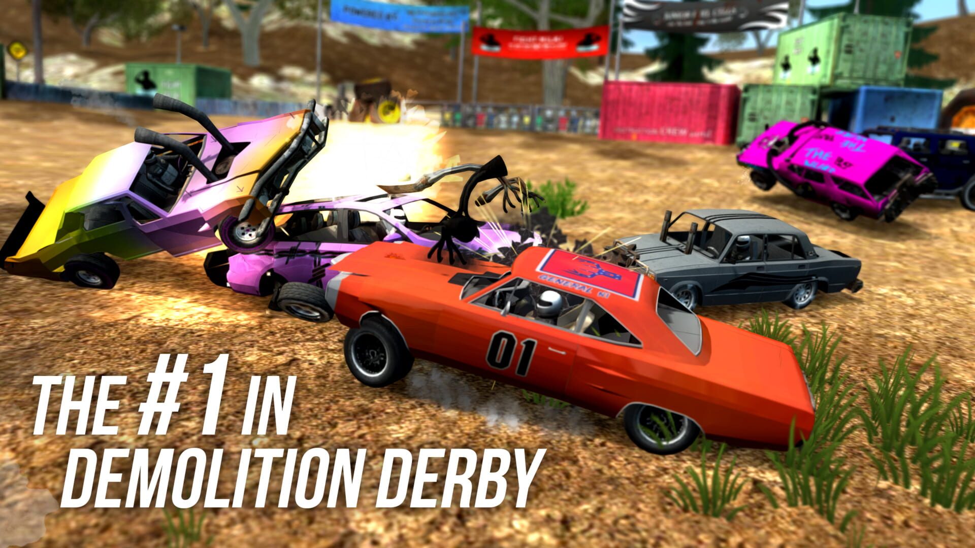 Demolition Derby Multiplayer - Screenshot