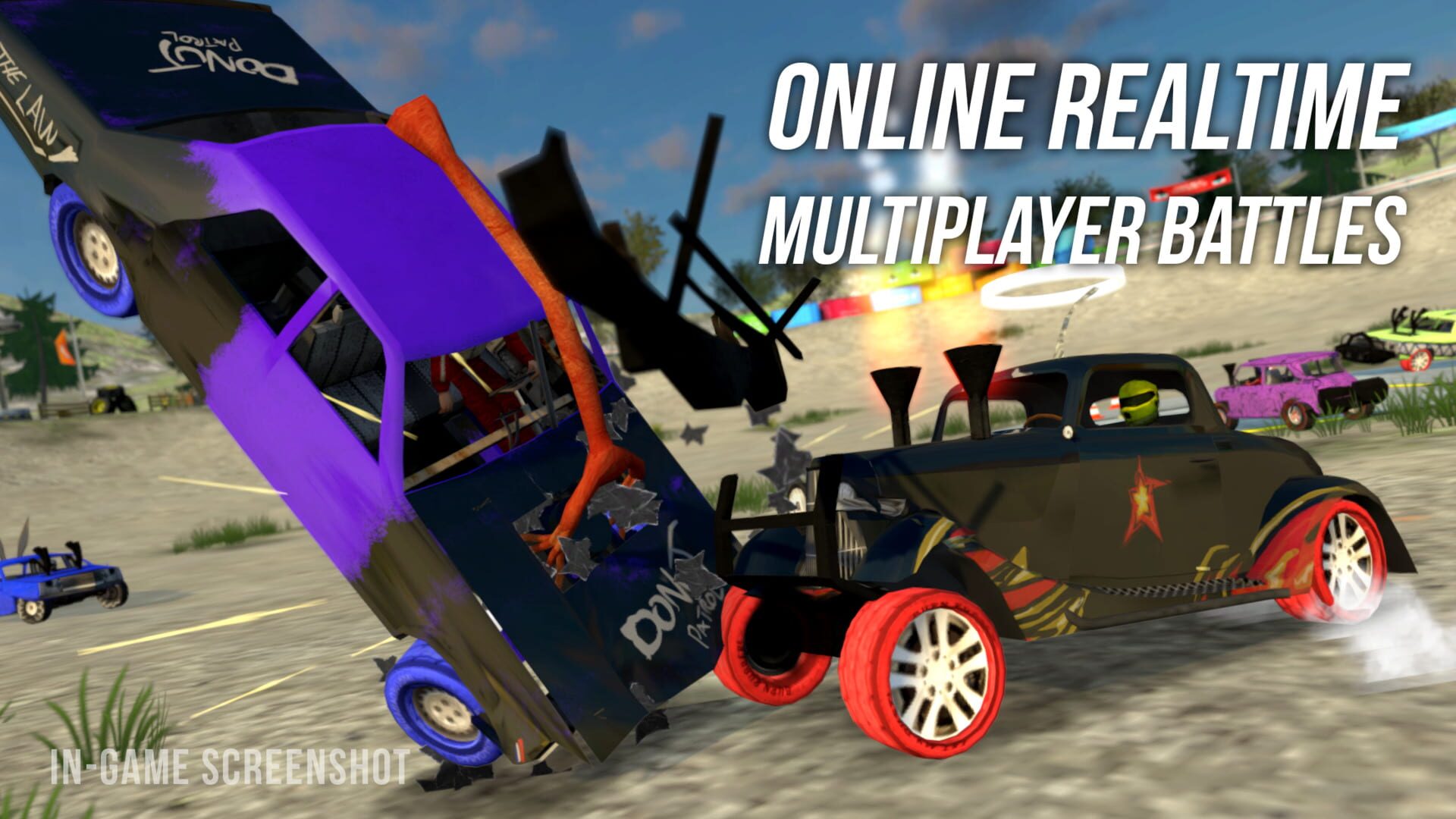 Demolition Derby Multiplayer - Screenshot
