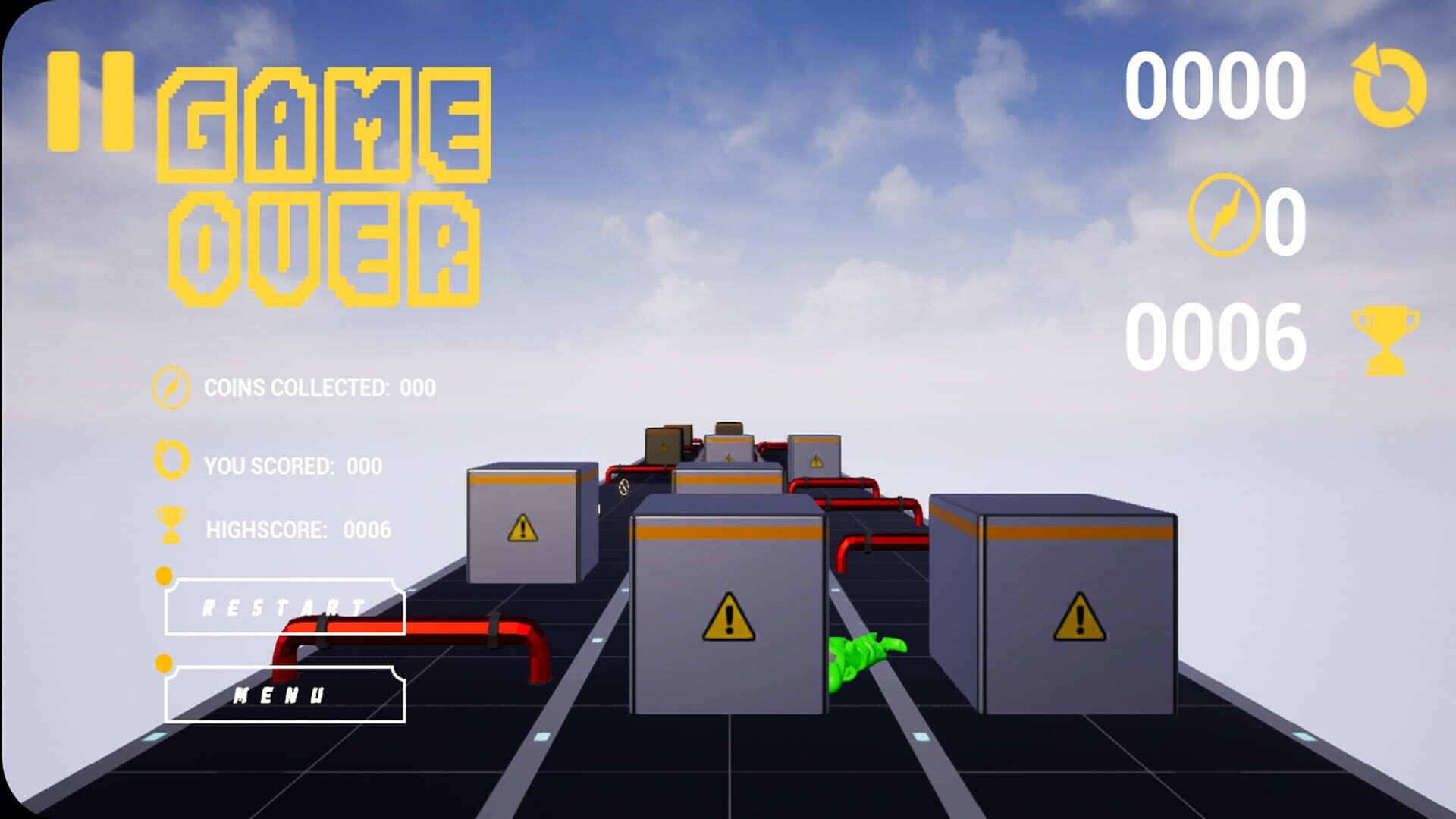EndlessRunner - Screenshot