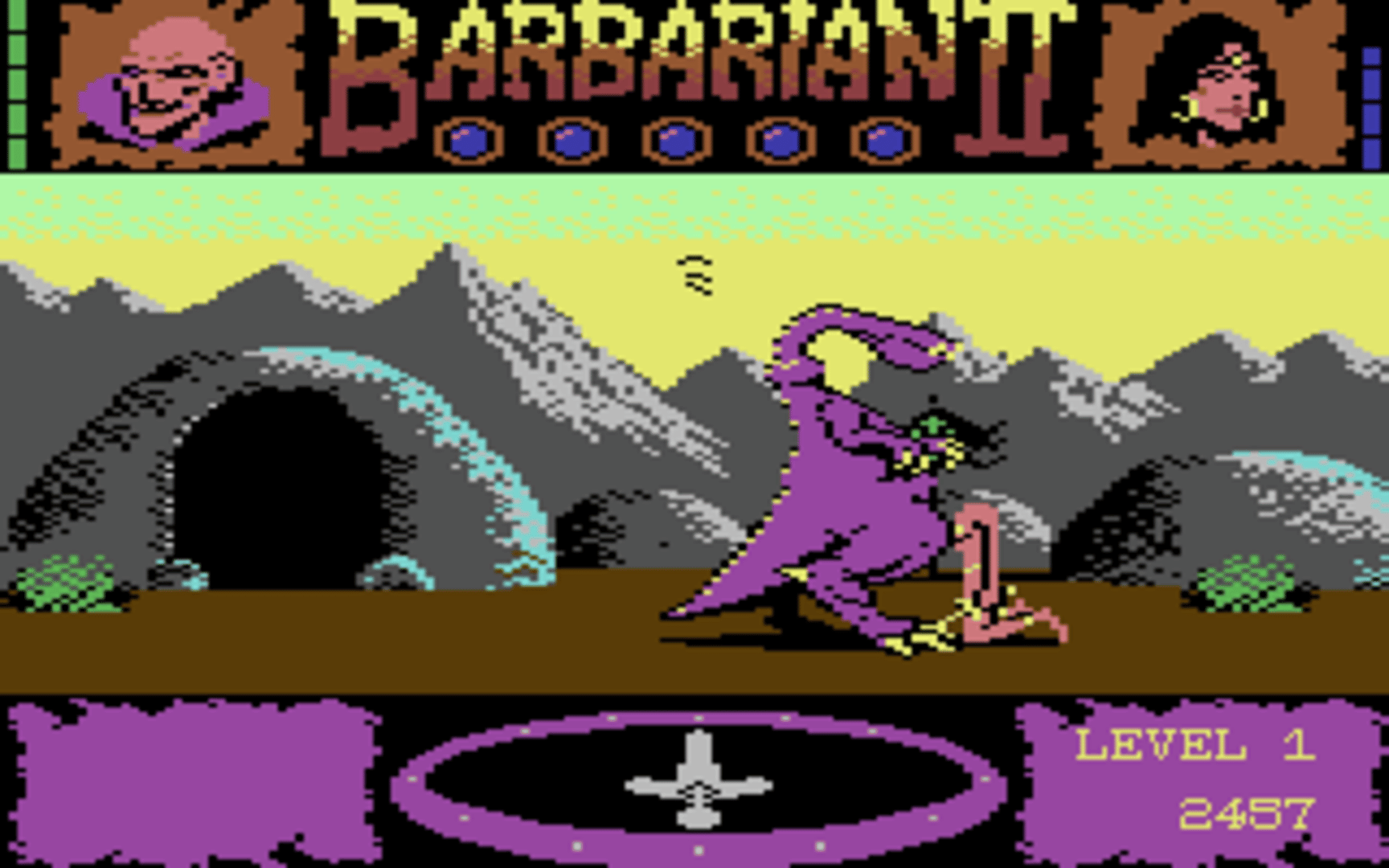 Barbarian II: The Dungeon of Drax screenshot