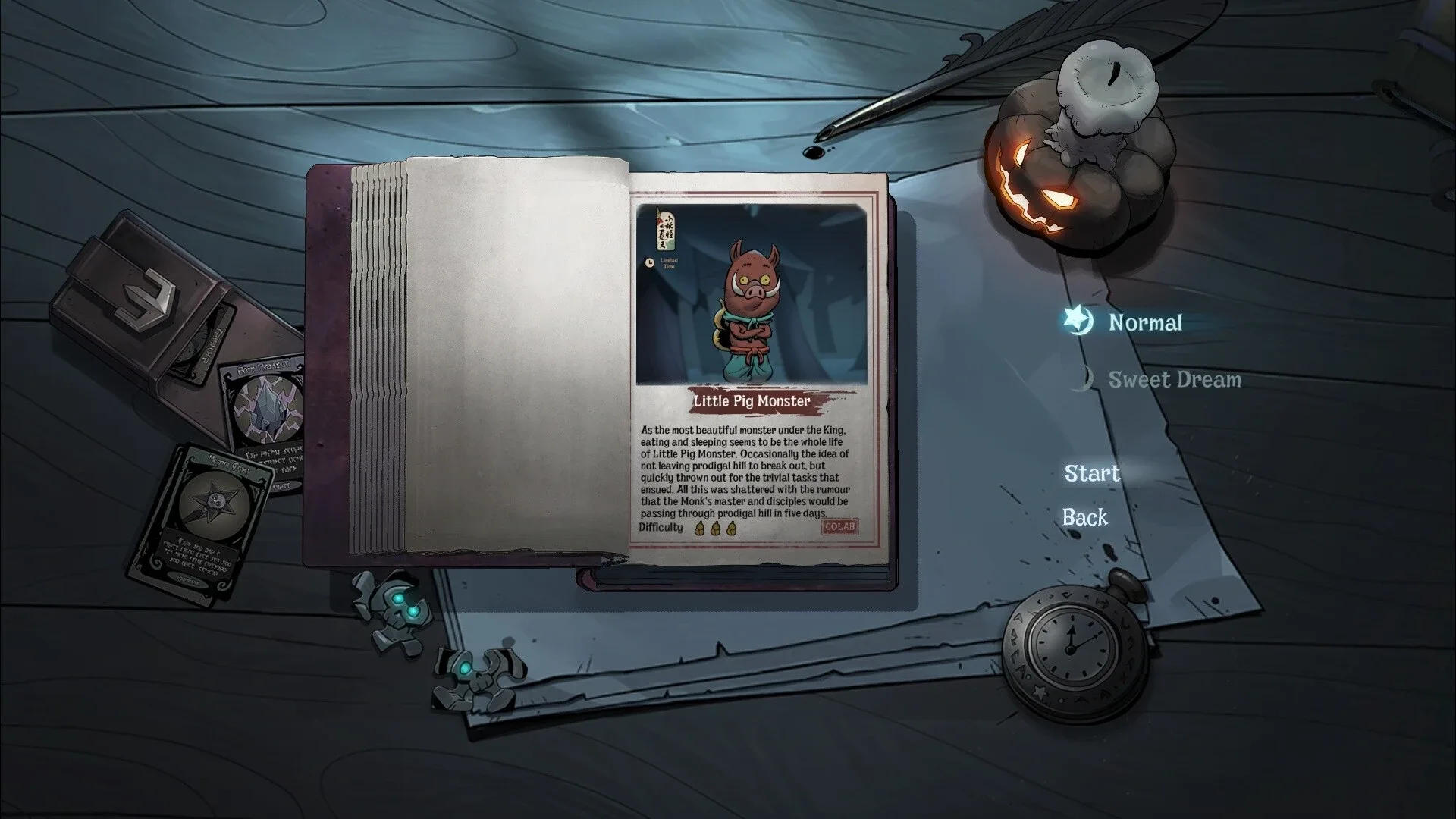 Night of Full Moon: Little Pig Monster - Crossover