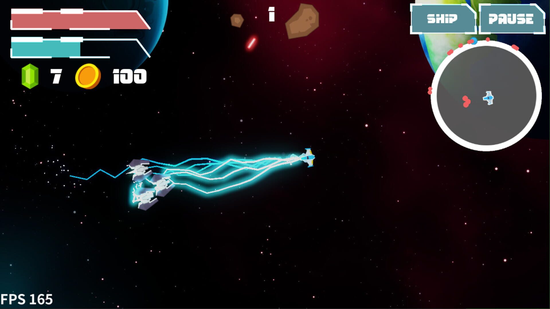 Hyperspace Nebula - Screenshot