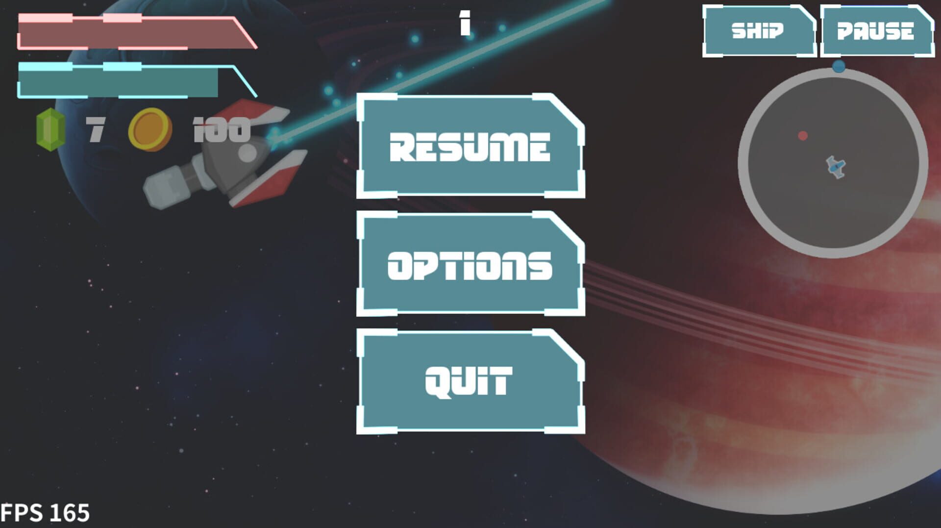 Hyperspace Nebula - Screenshot