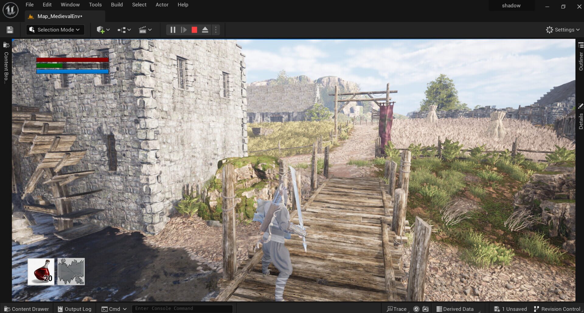 Fallen Ninja - Screenshot