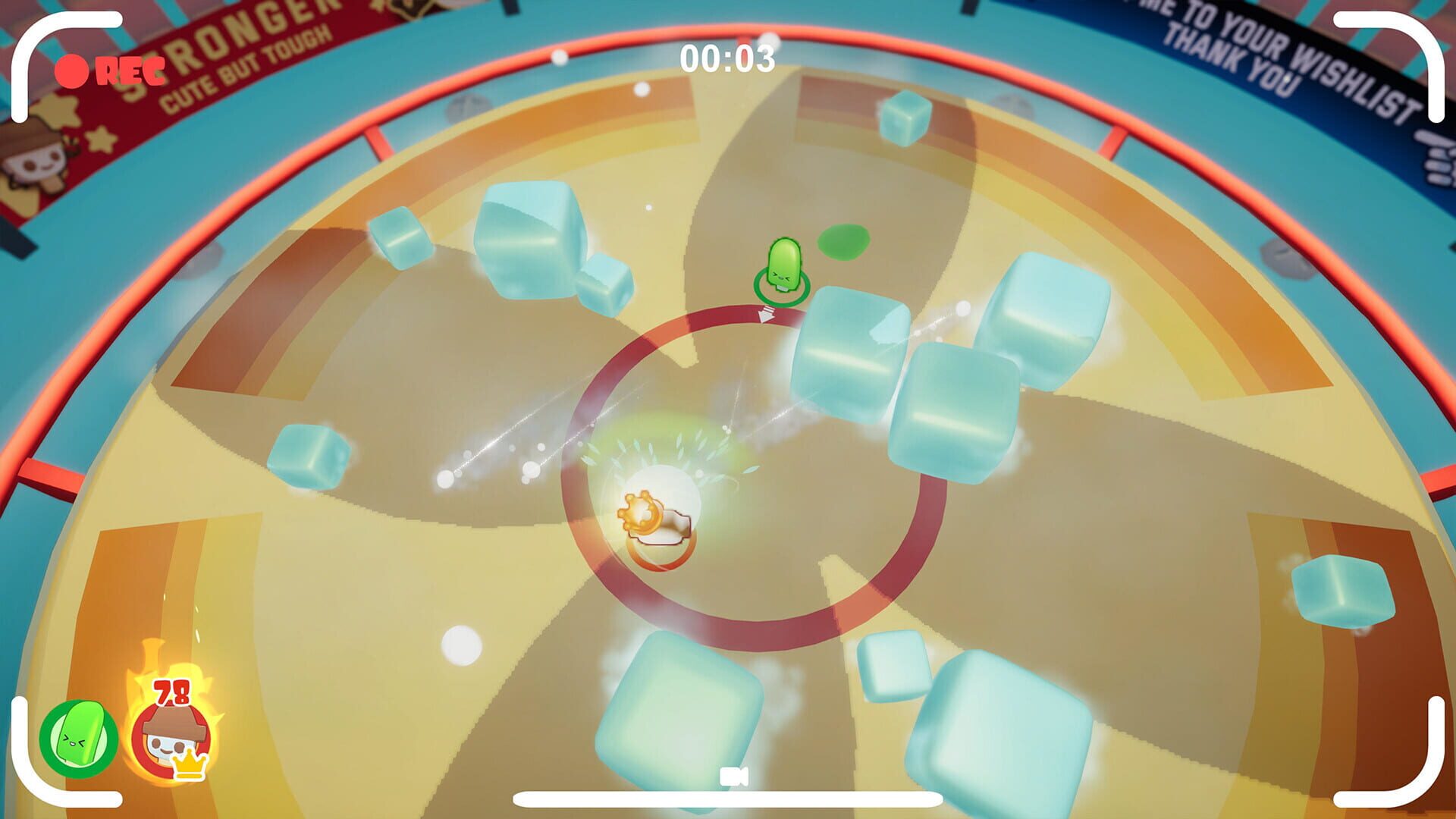 Cream Party - Screenshot
