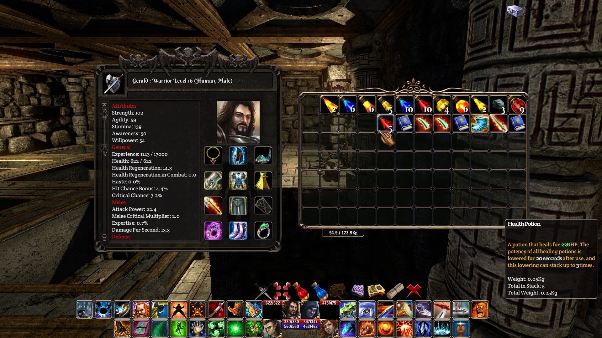 The Fall of the Dungeon Guardians: Enhanced Edition - Screenshot