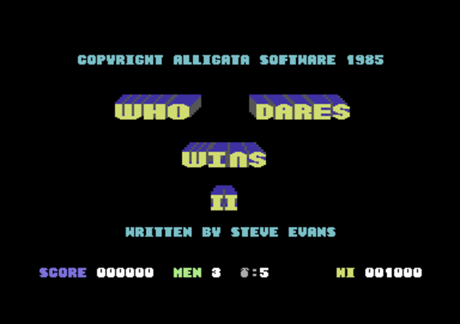 Who Dares Wins II screenshot