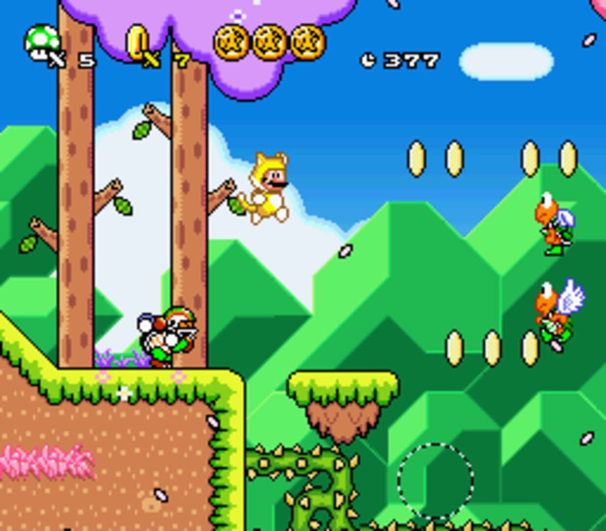 Captura de pantalla - New Super Mario World 1: The Twelve Magic Orbs - Powered-Up