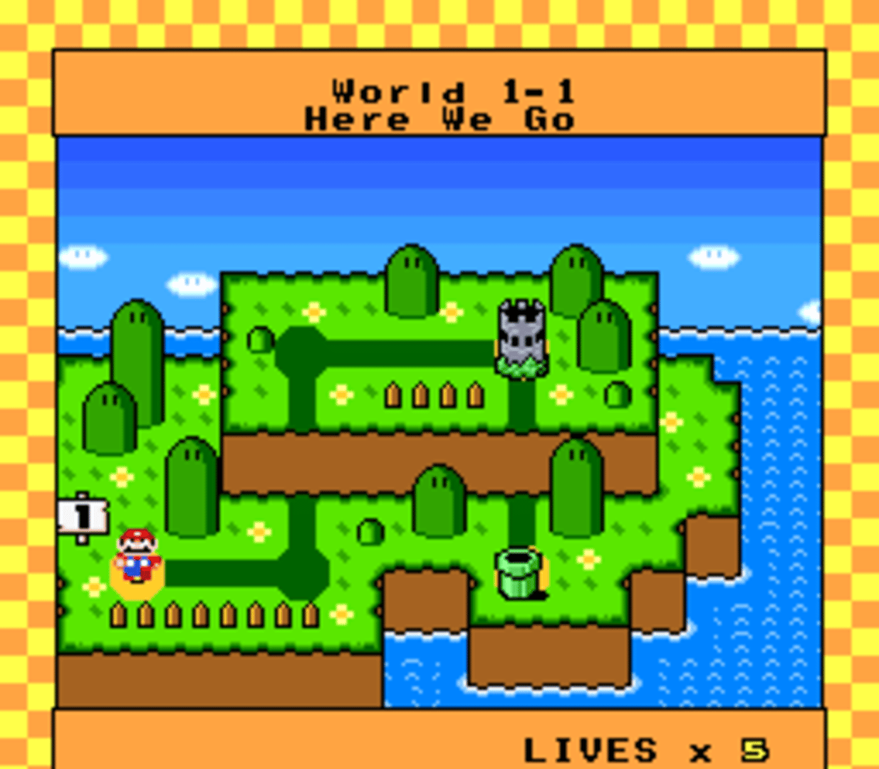 Super Mario Bros: Vanilla Islands screenshot