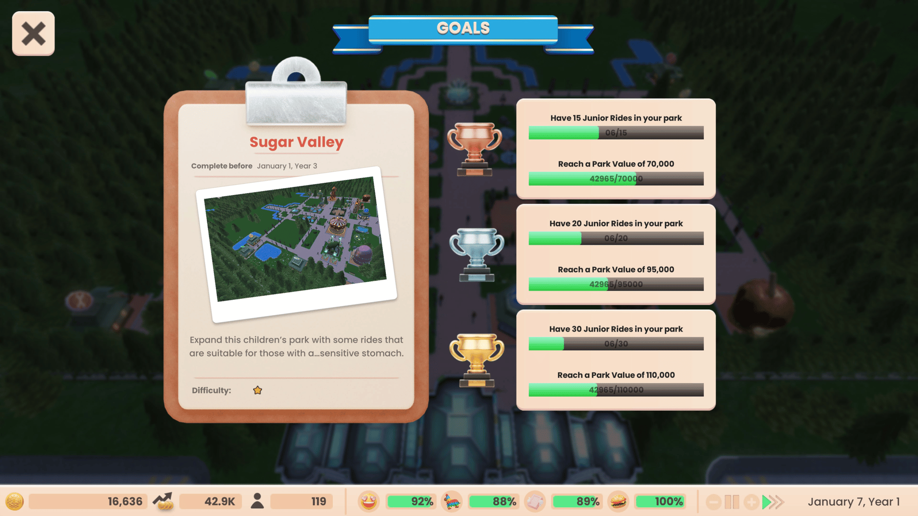 RollerCoaster Tycoon Adventures Deluxe screenshot