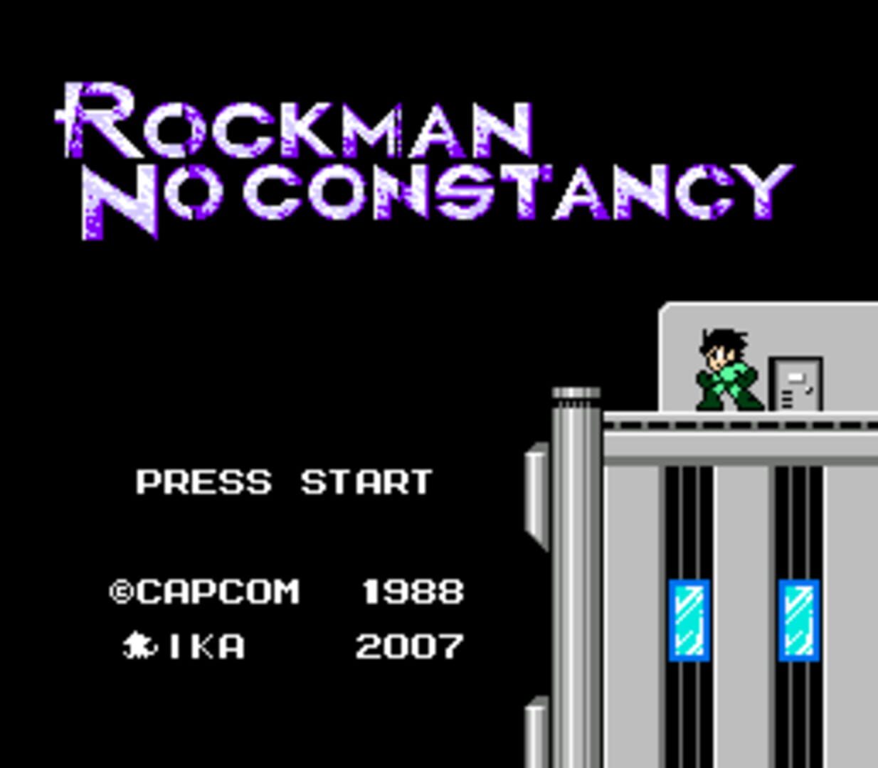 Captura de pantalla - Rockman No Constancy: Hard Mode