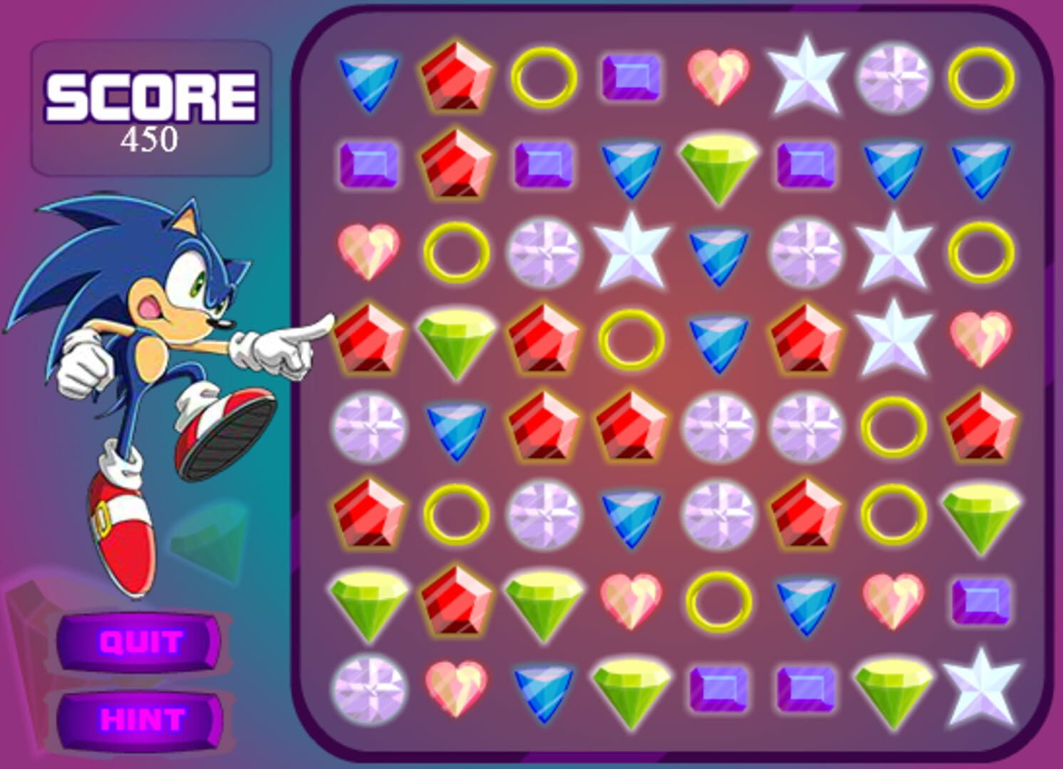 Sonic X: Emerald Grab